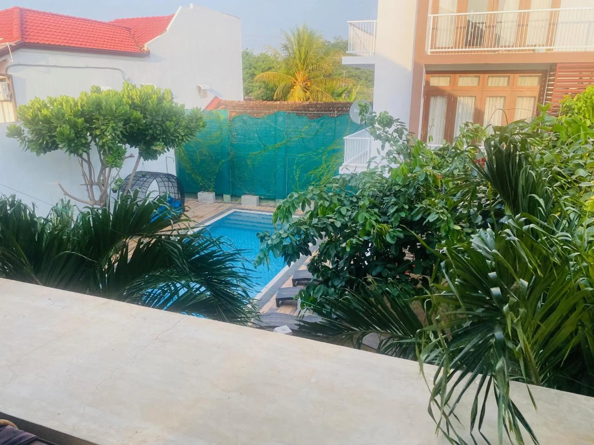 Garden view in Hotel Cloud 9 Negombo