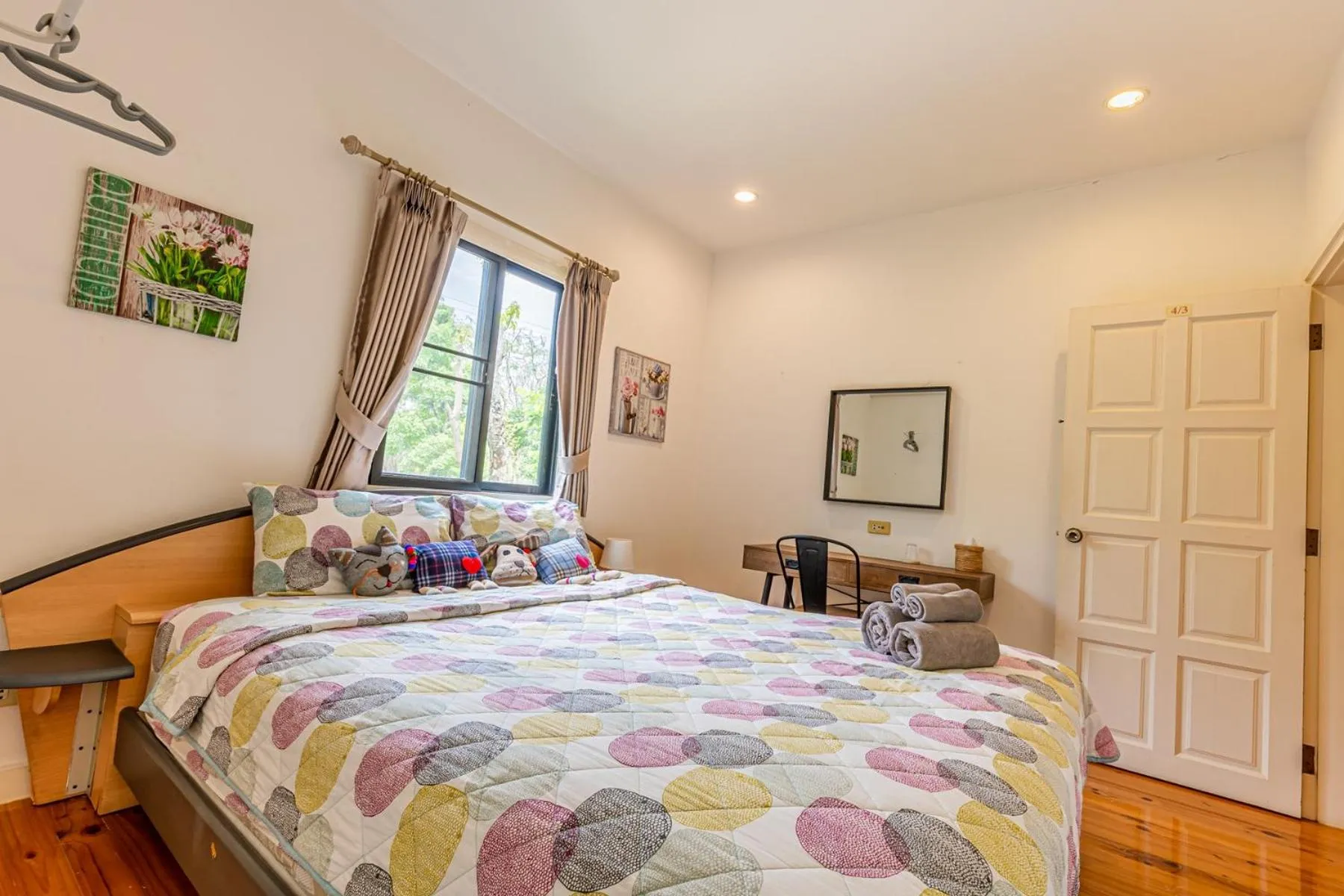 Bed in Villa Pitak Private Pool Villa Khaoyai