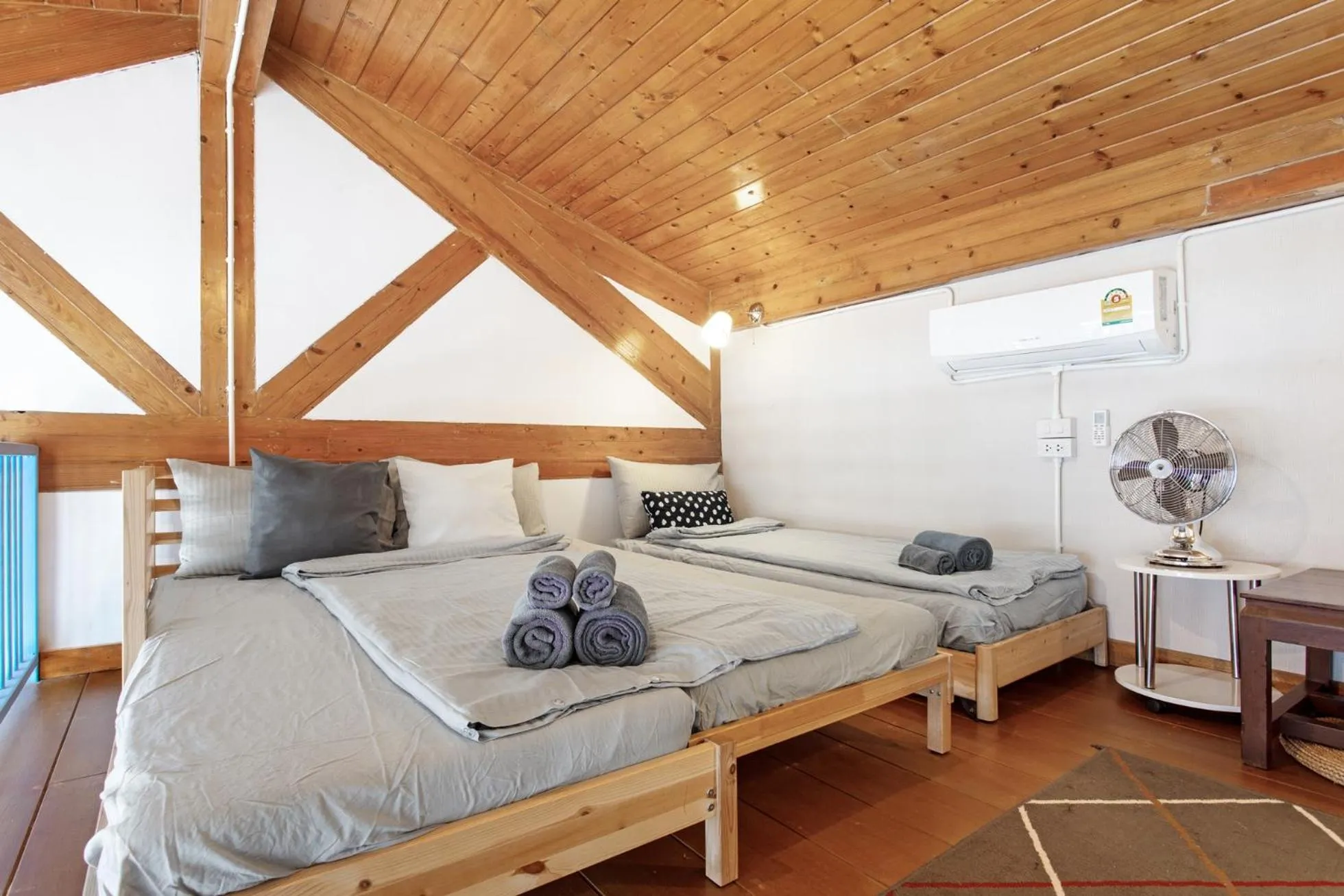 Bed in Villa Pitak Private Pool Villa Khaoyai