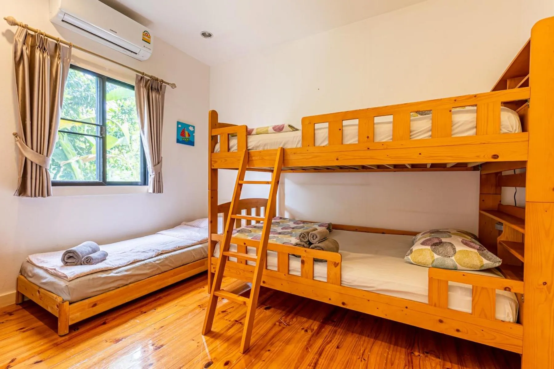 Bed in Villa Pitak Private Pool Villa Khaoyai