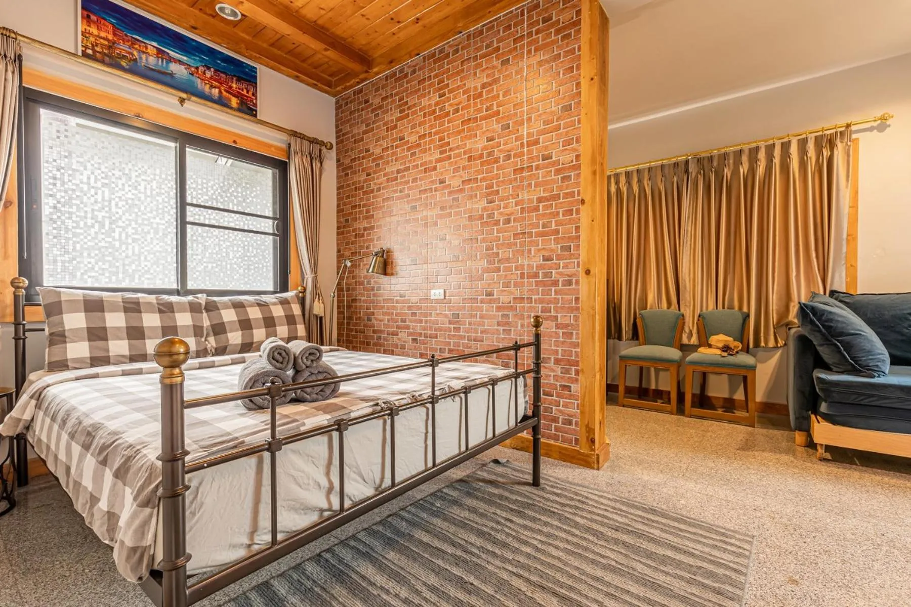 Bed in Villa Pitak Private Pool Villa Khaoyai