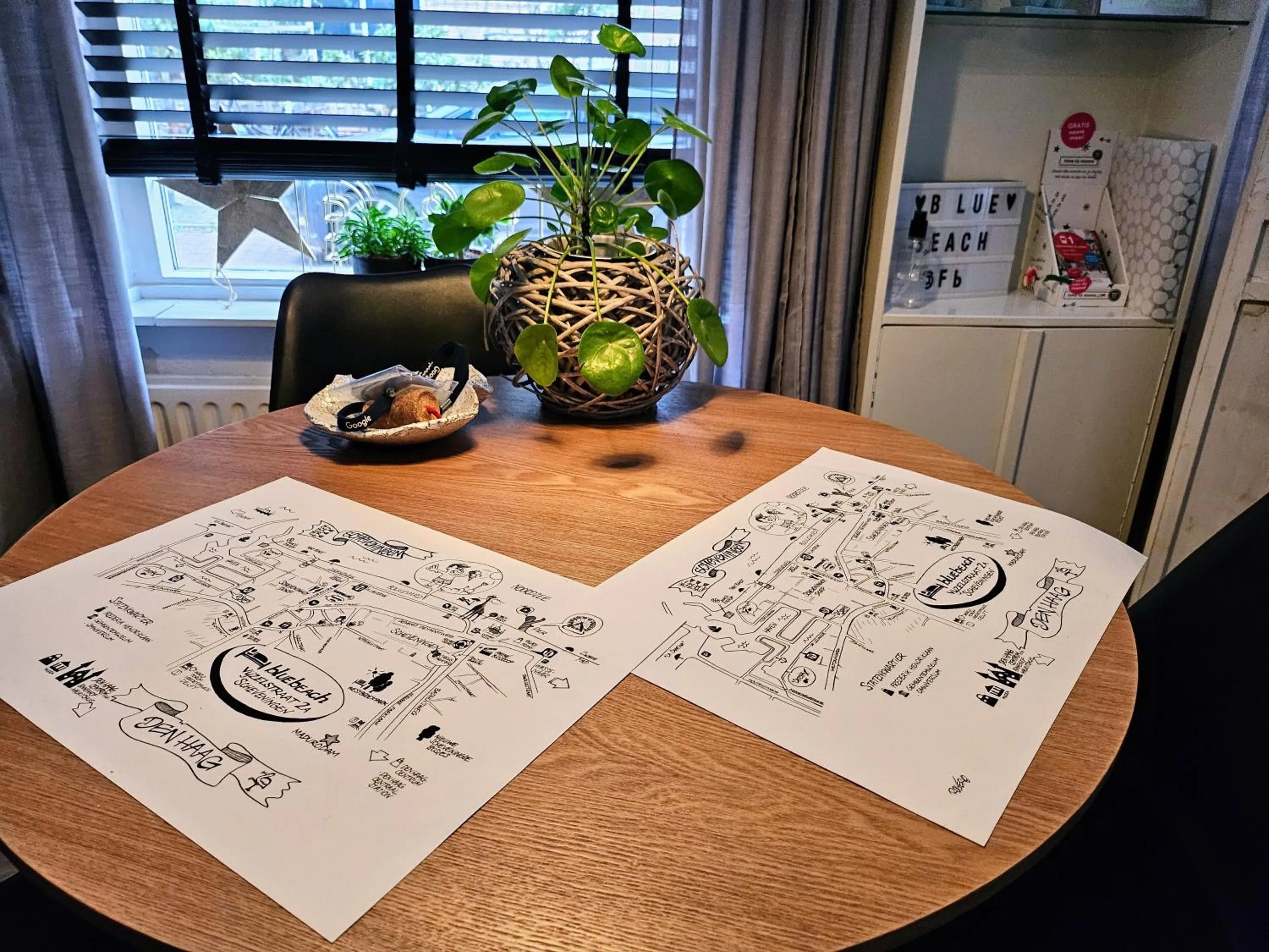 Decorative detail in Bluebeach Scheveningen