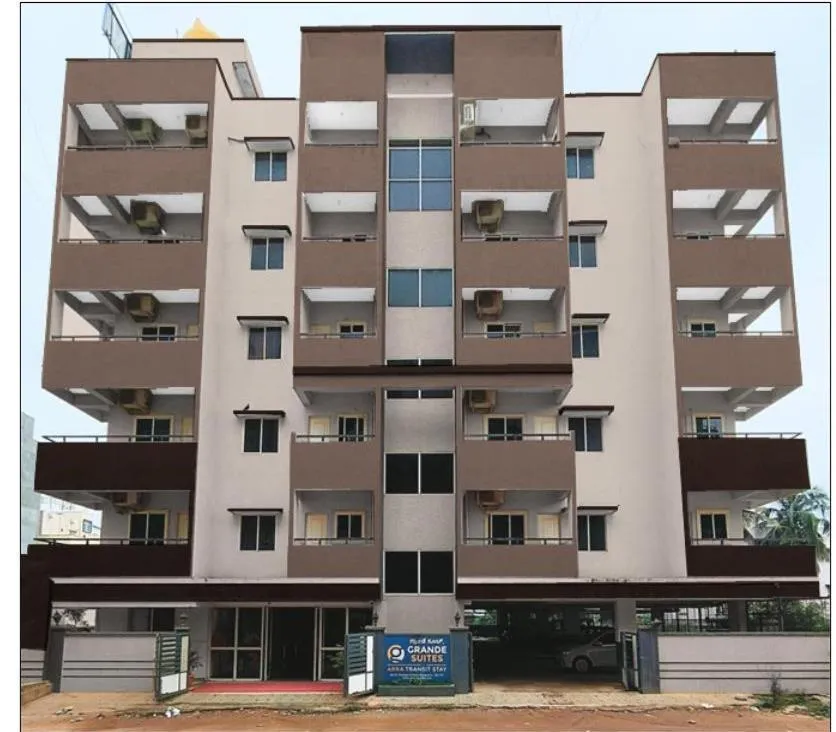 Property building in Arra Grande Suites - Nearest Airport Hotels Bangalore
