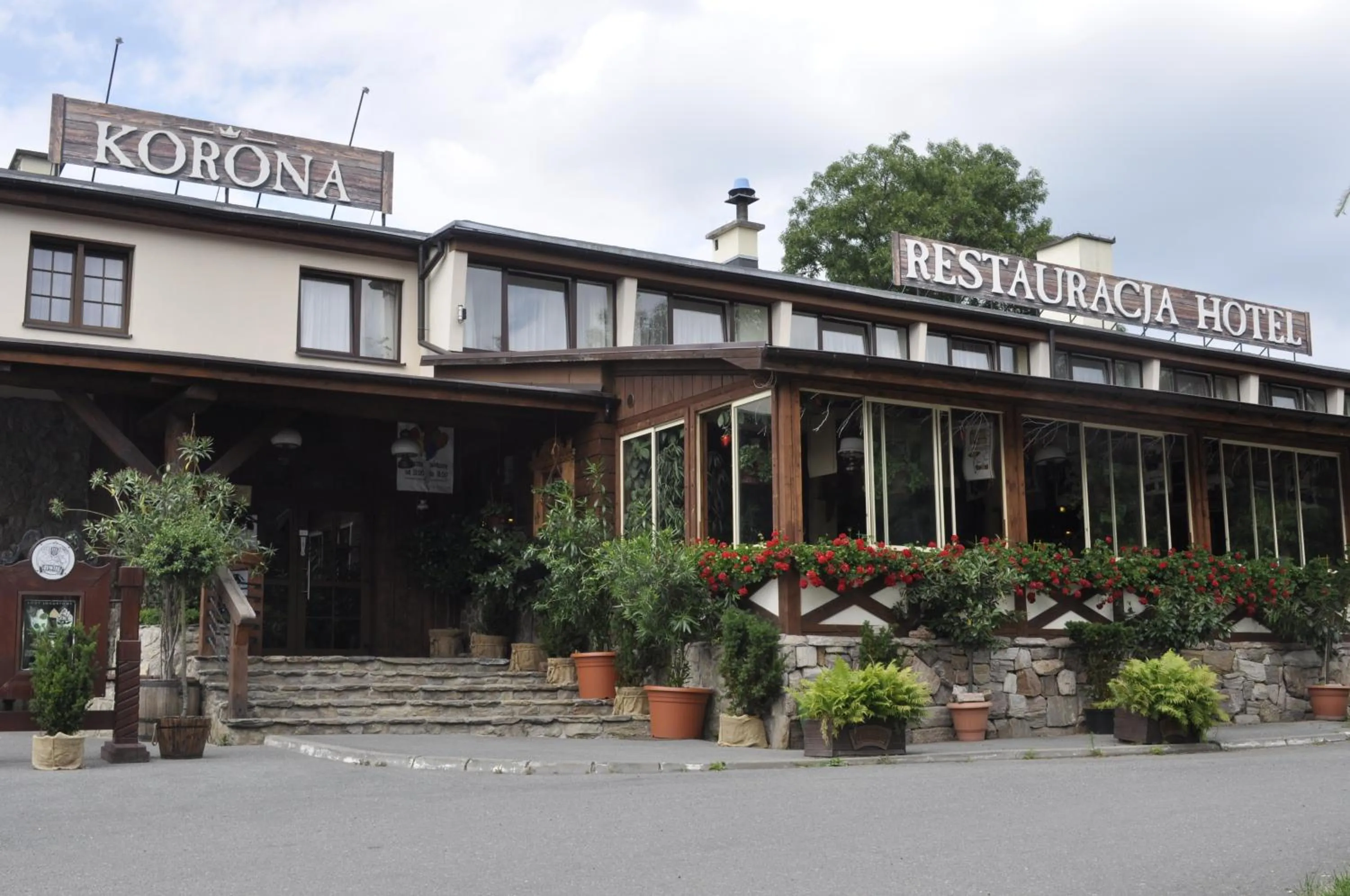 Property building in Hotel Korona