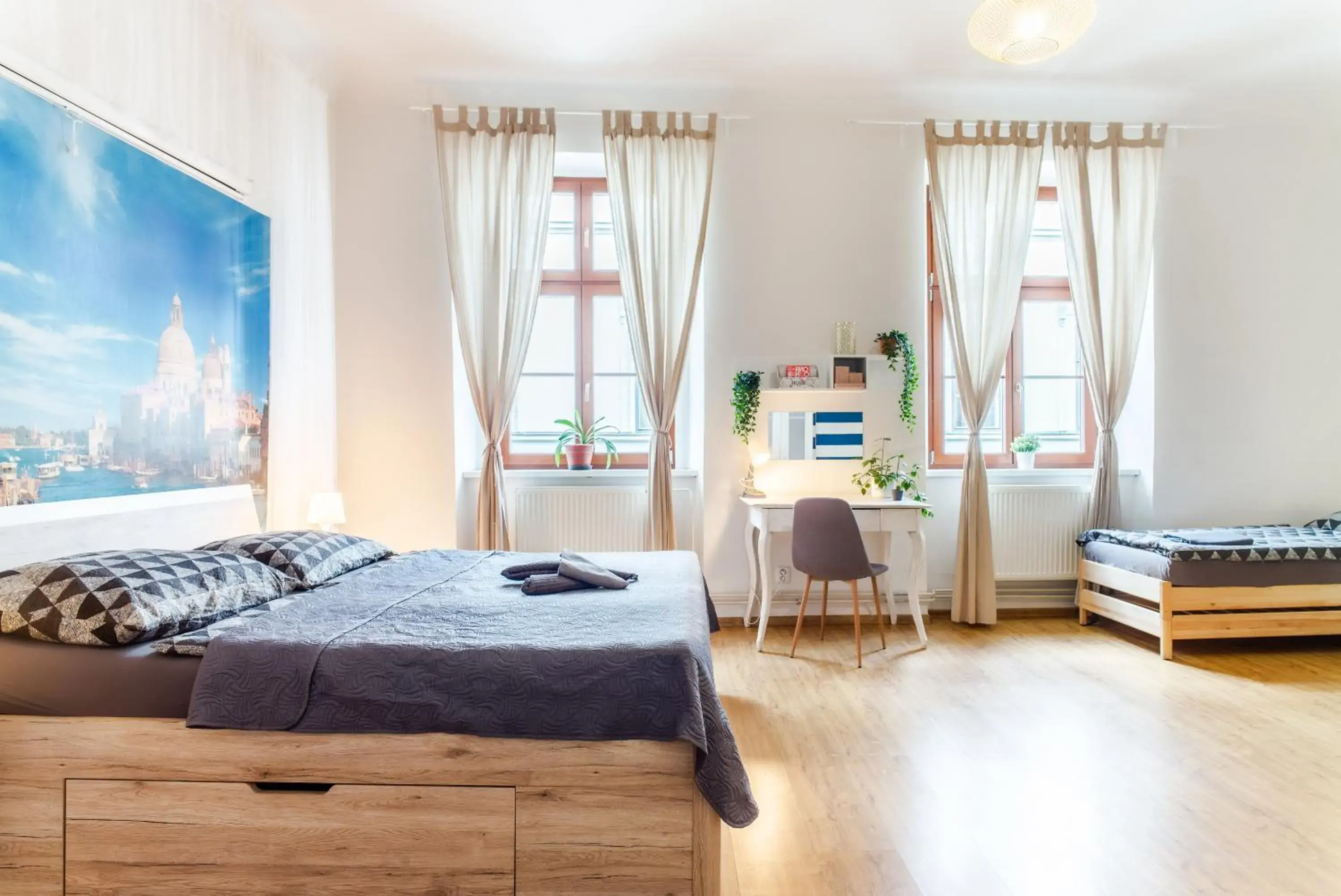 Quadruple Room with Shared Bathroom - single occupancy in Internesto Brno Quadruple Room with Shared Bathroom - single occupancy in Internesto Brno