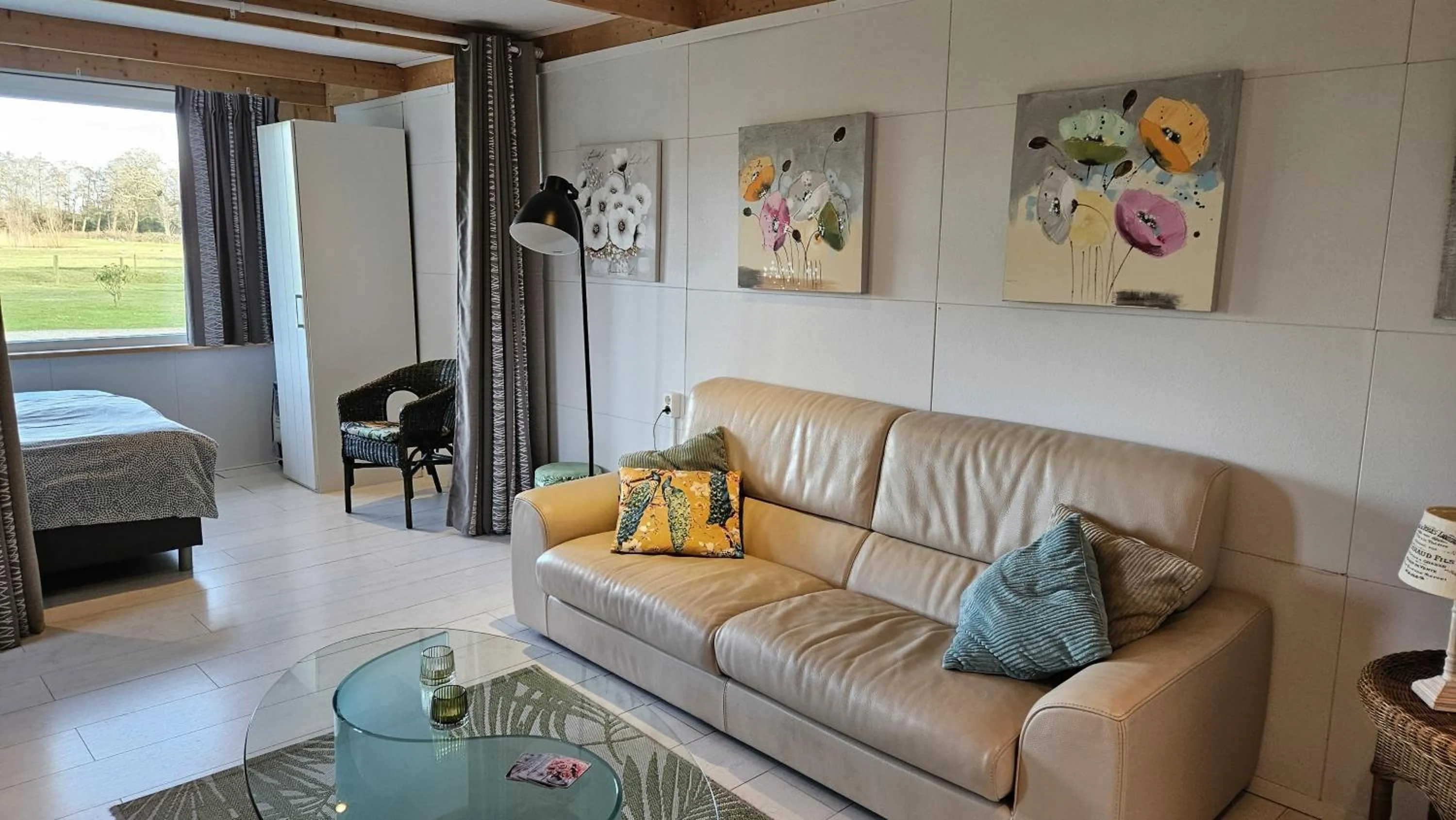 Bed in Little Creek - Lodges in het natuurgebied