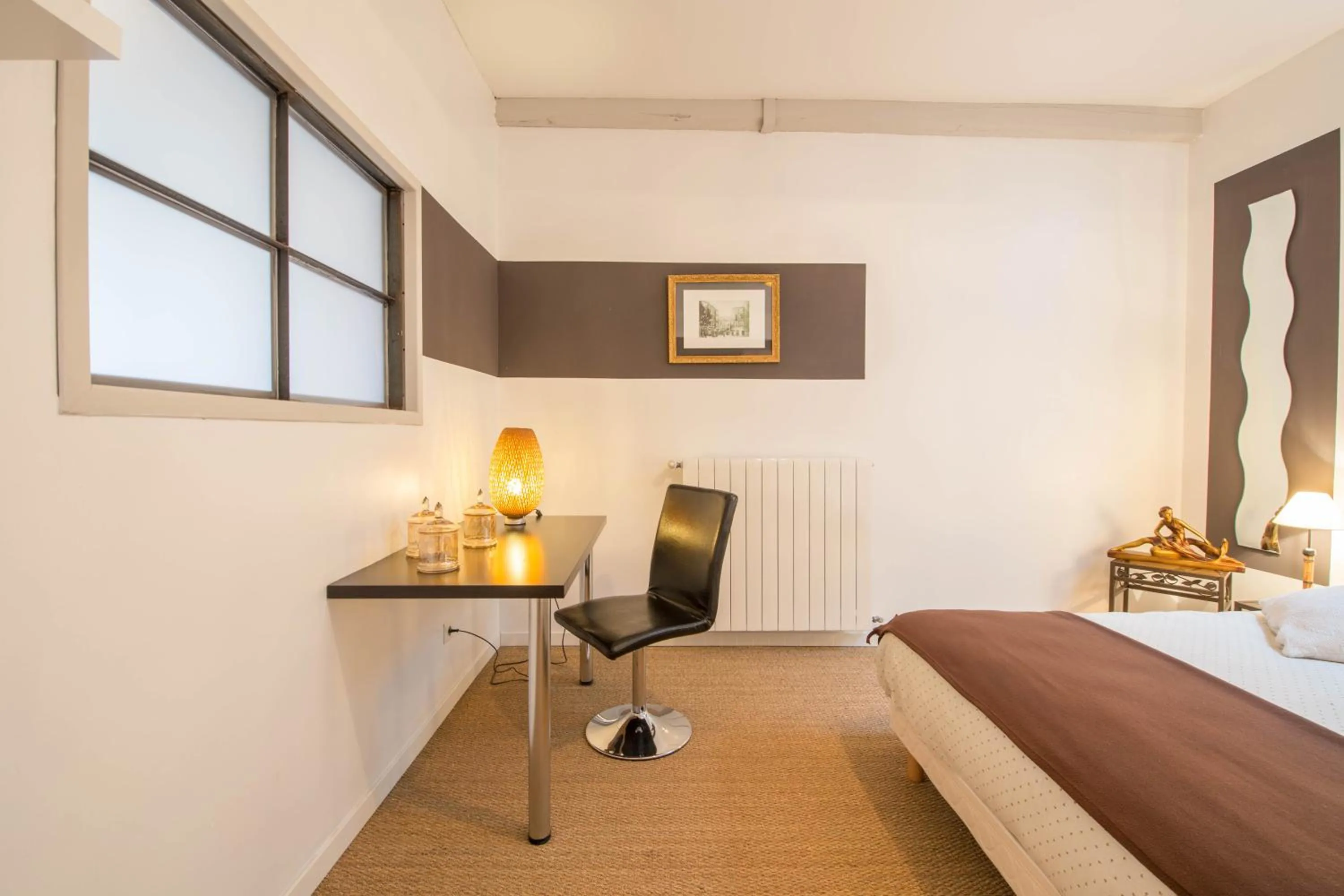 Decorative detail in Chambres d'hôtes L'Ecrit Vin