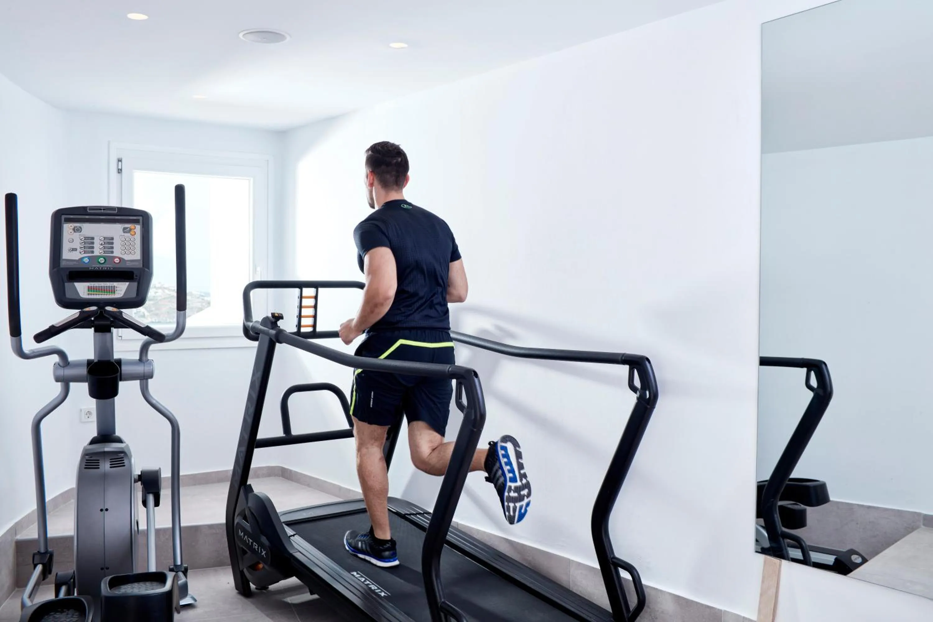Fitness centre/facilities in Absolute Mykonos Suites & More