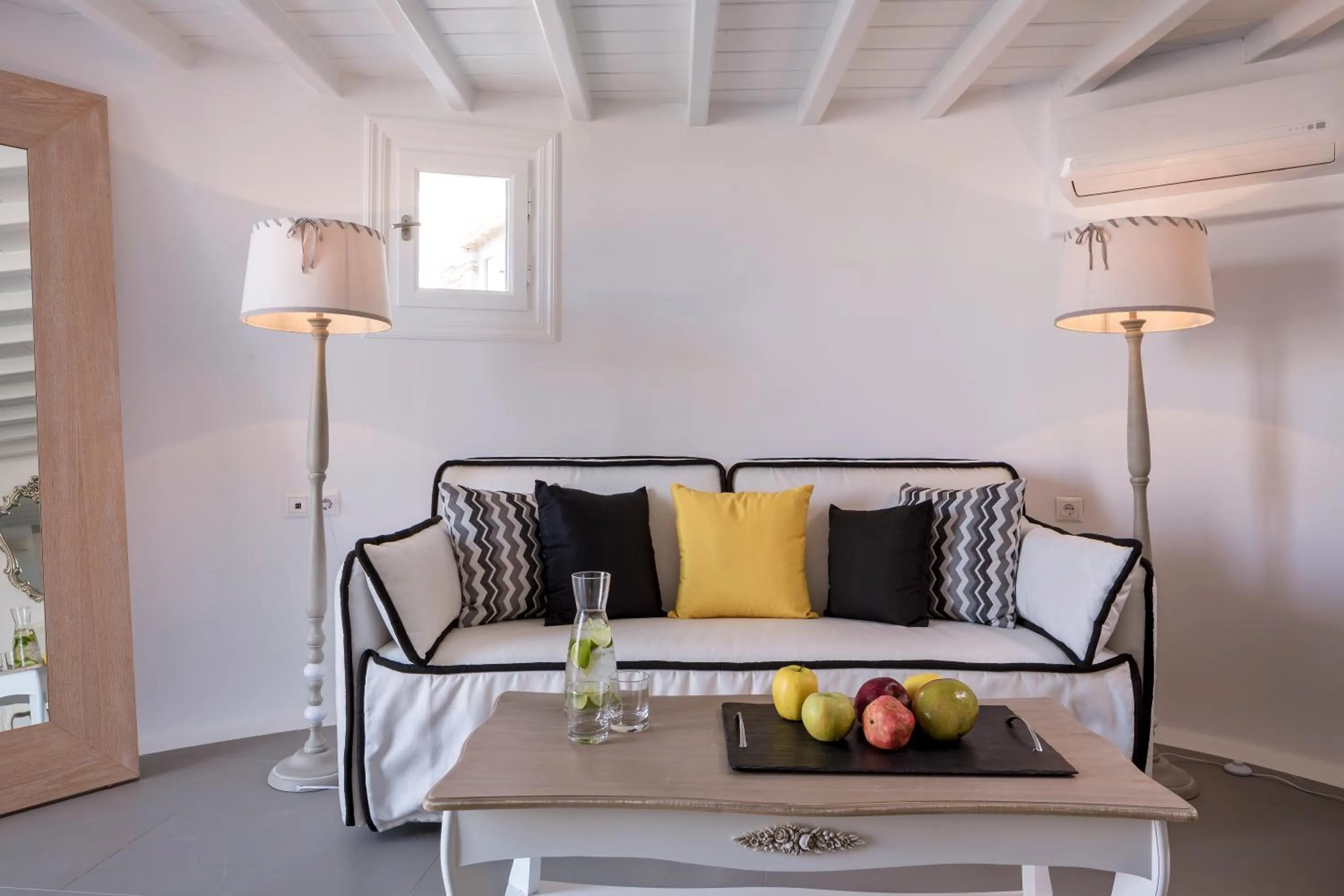 Living room in Absolute Mykonos Suites & More
