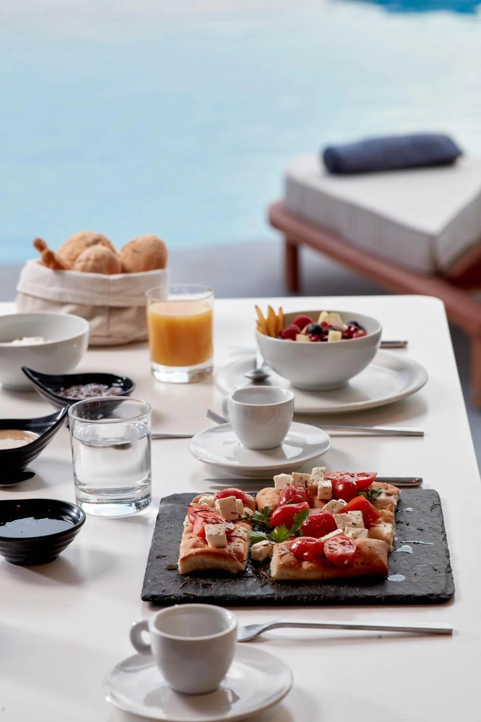 Breakfast in Absolute Mykonos Suites & More