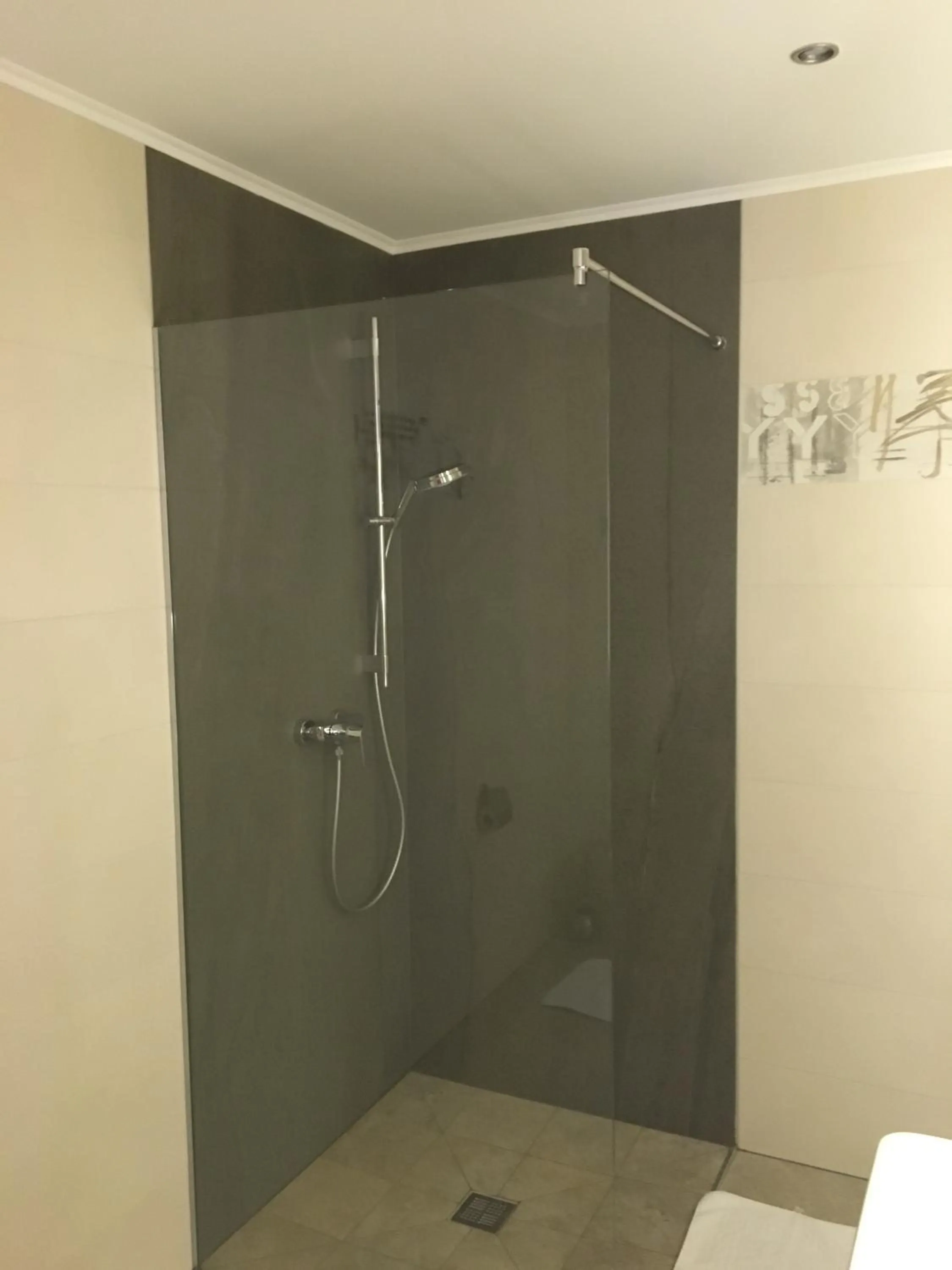 Shower in Seminarhotel Daniels