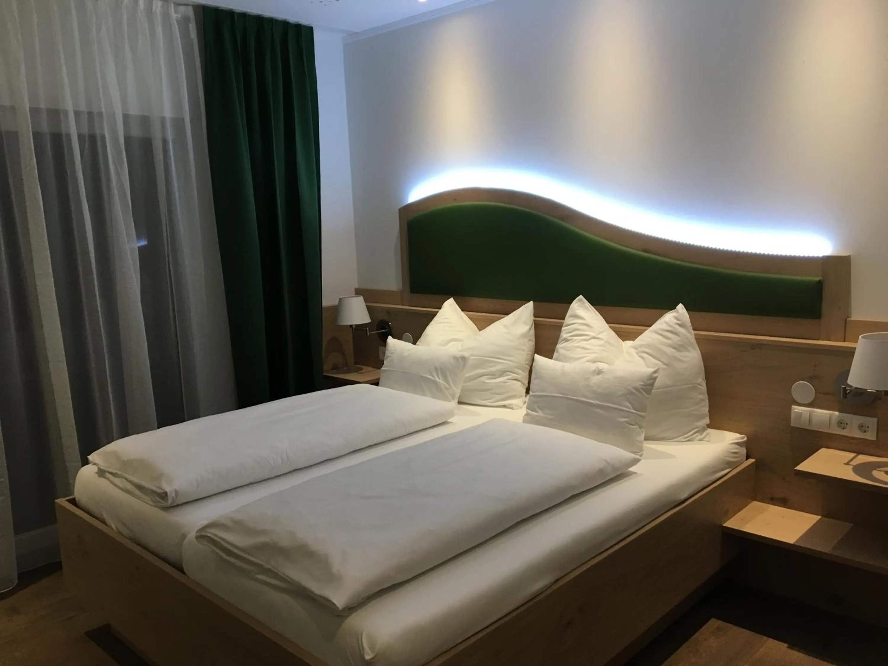 Bed in Seminarhotel Daniels