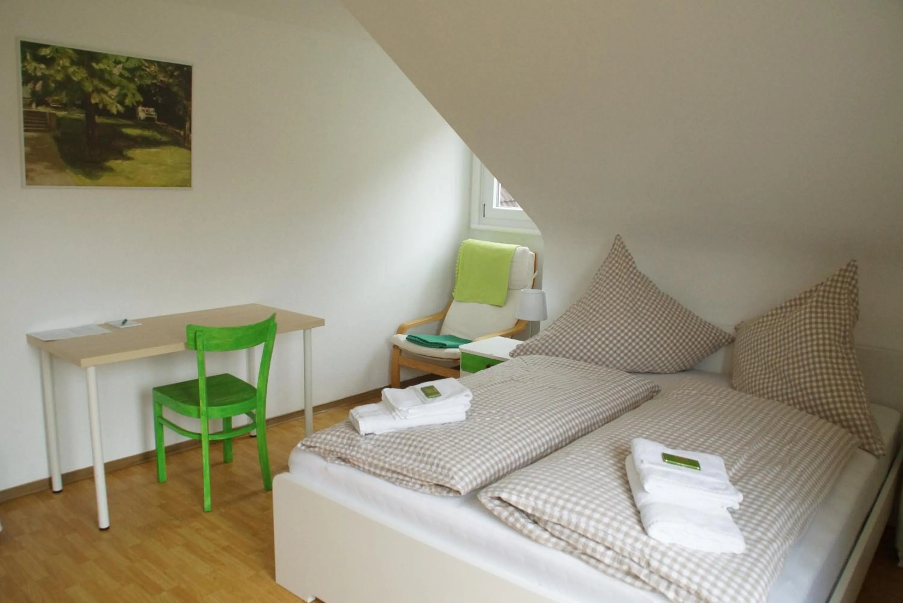 Bed in Black Forest Lodge