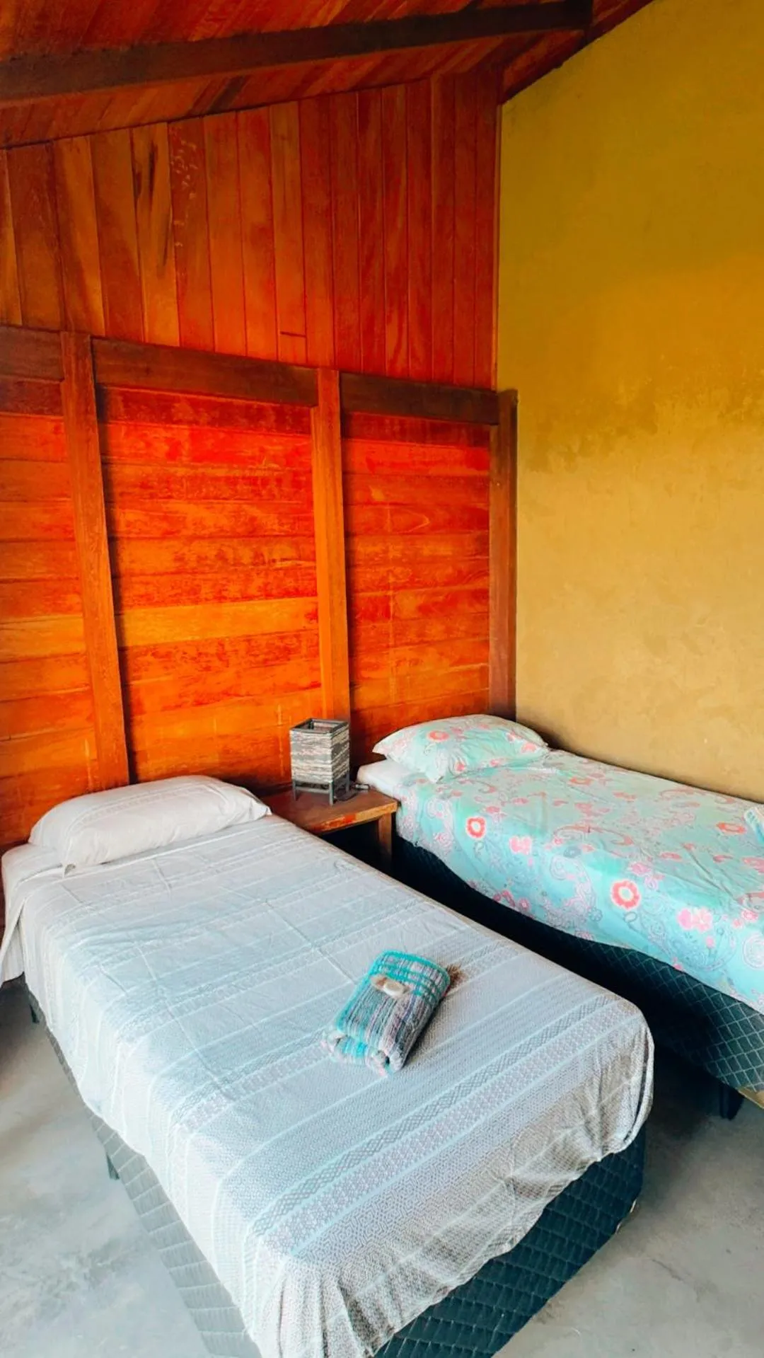 Bed in Pousada Alma da Gamboa