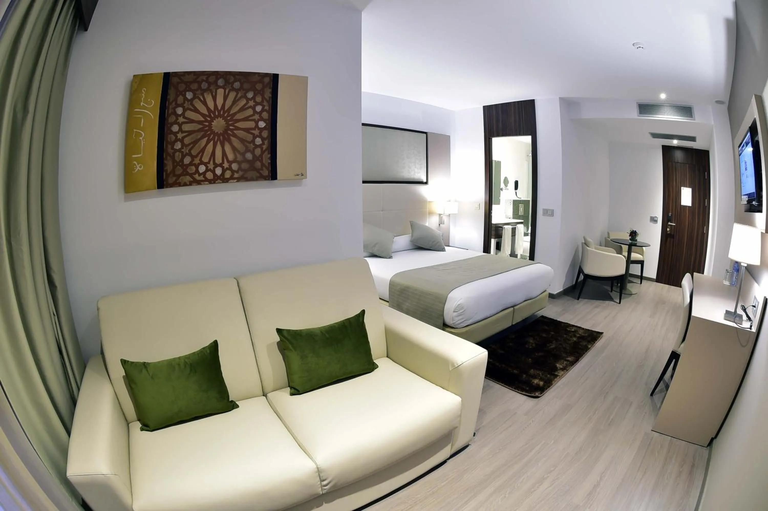 Living room, Bed in AZ Hôtels Vieux Kouba