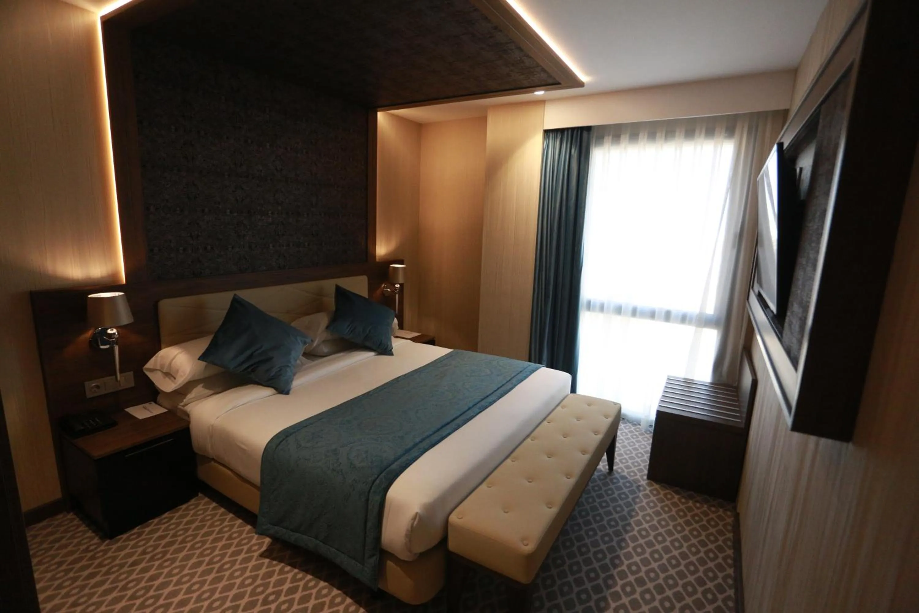 Bed in AZ Hôtels Vieux Kouba