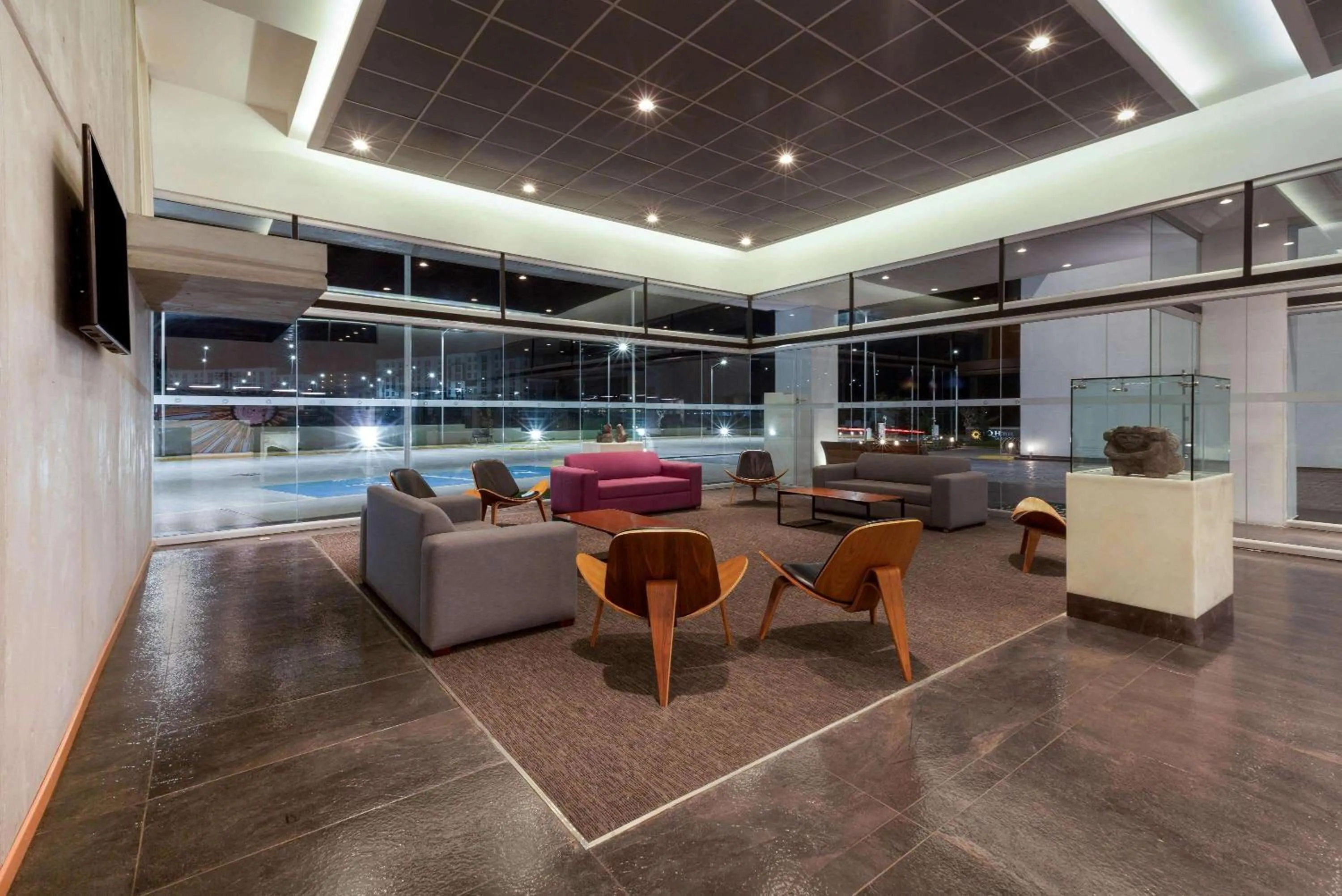 Lobby or reception in La Quinta by Wyndham San Jose Chiapa Puebla