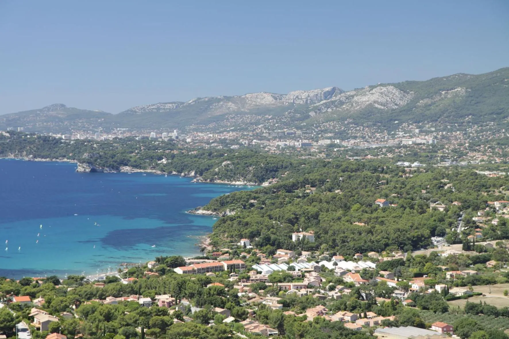 Neighbourhood in Station balnéaire Pradet entre Toulon et Hyères
