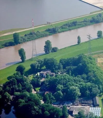 Bird's eye view in Landhaus Gut Halte