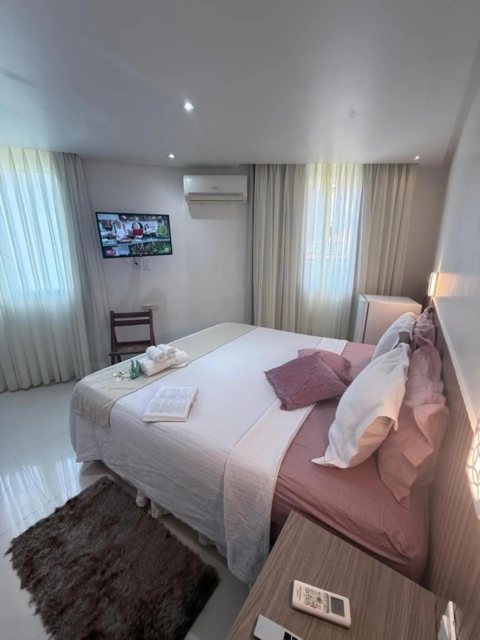 Bed in Vila do Morro Pousada