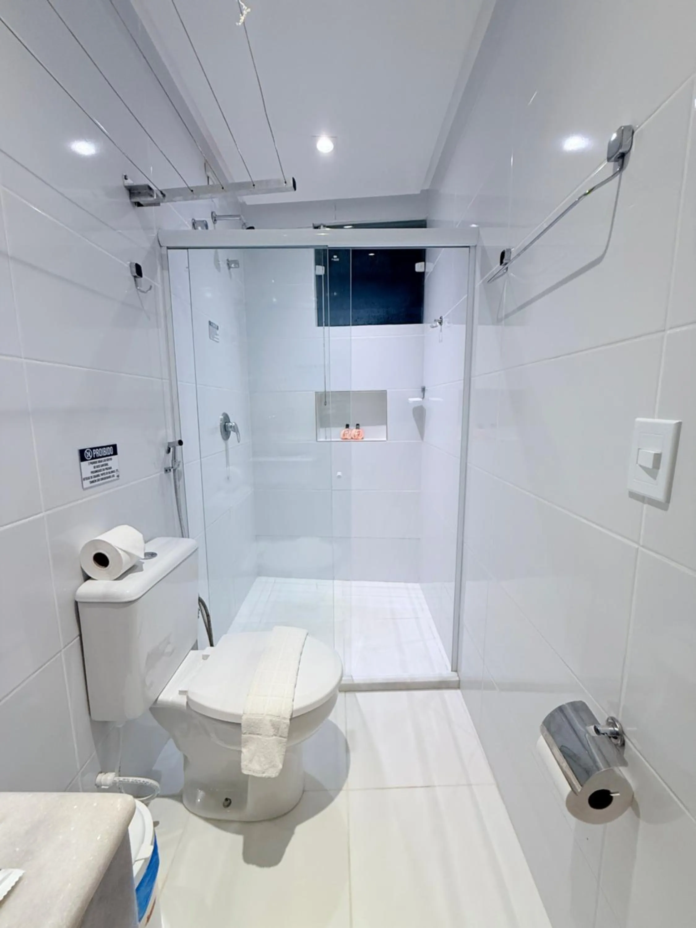 Bathroom in Vila do Morro Pousada