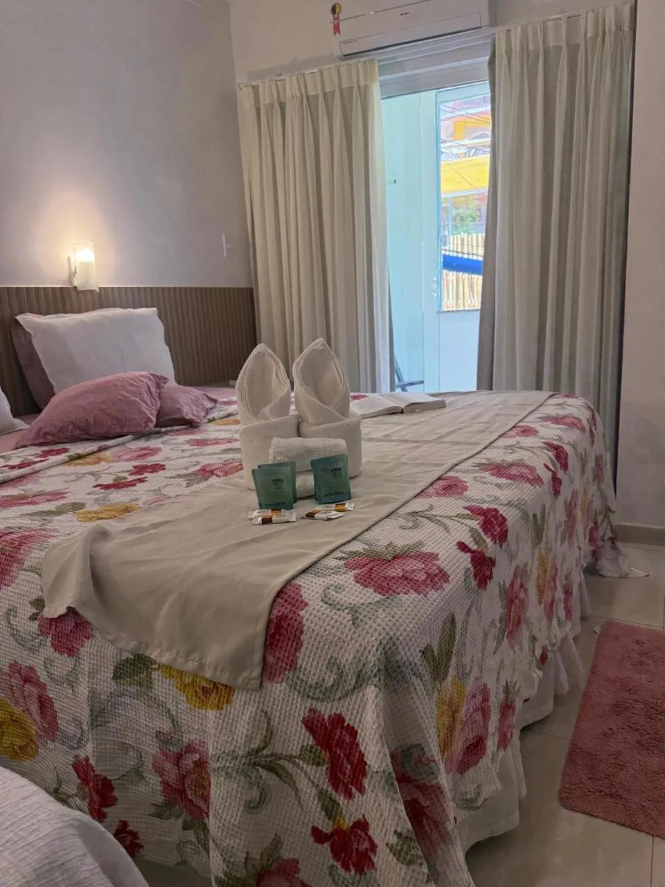 Bed in Vila do Morro Pousada