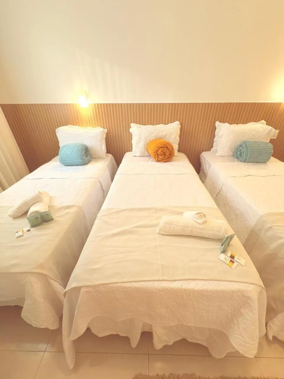 Bed in Vila do Morro Pousada