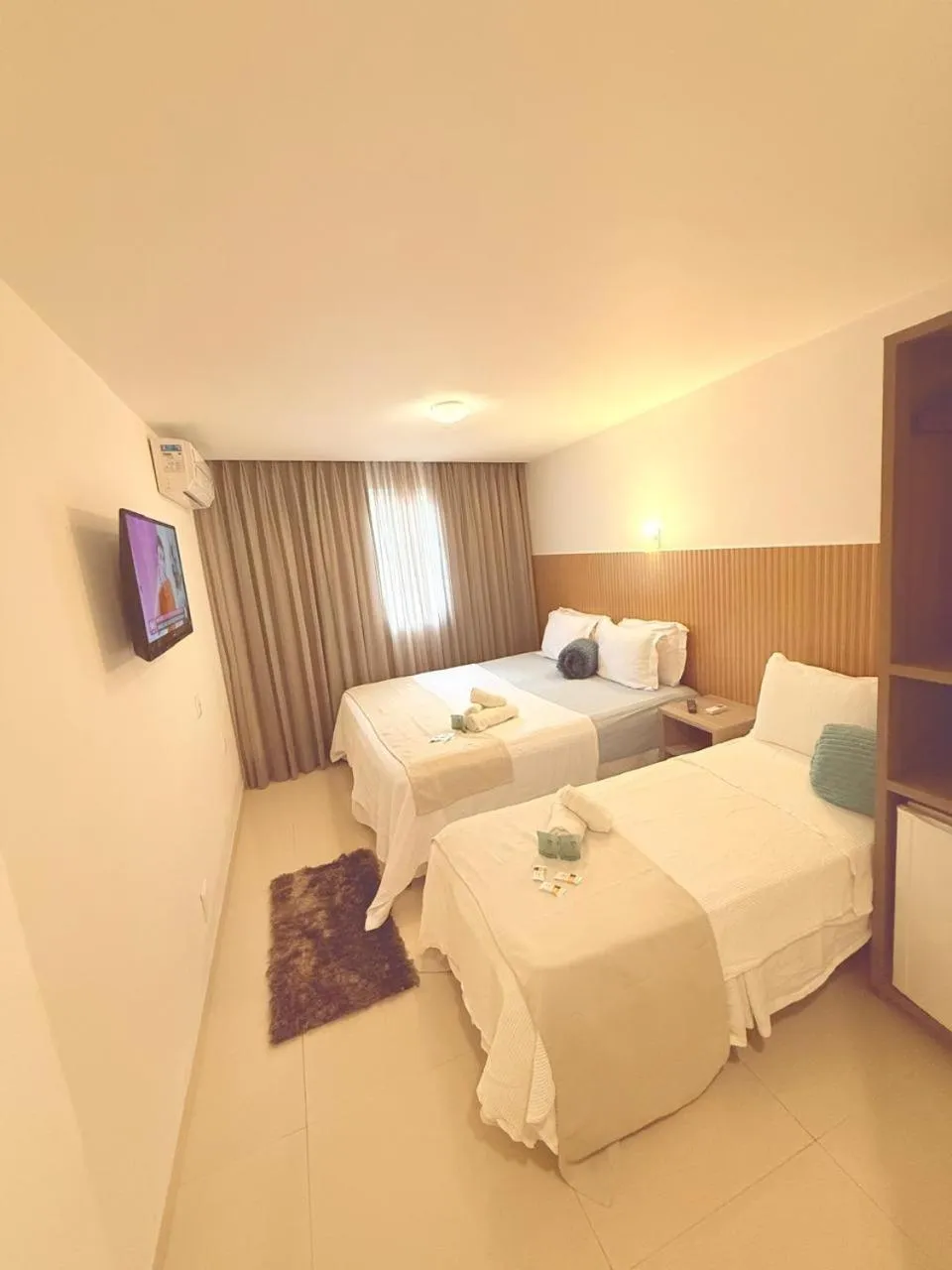 Bed in Vila do Morro Pousada