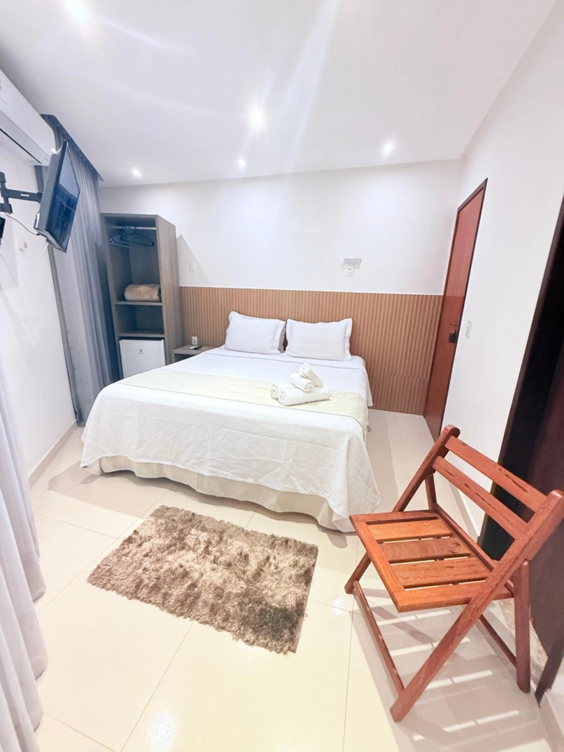 Bed in Vila do Morro Pousada