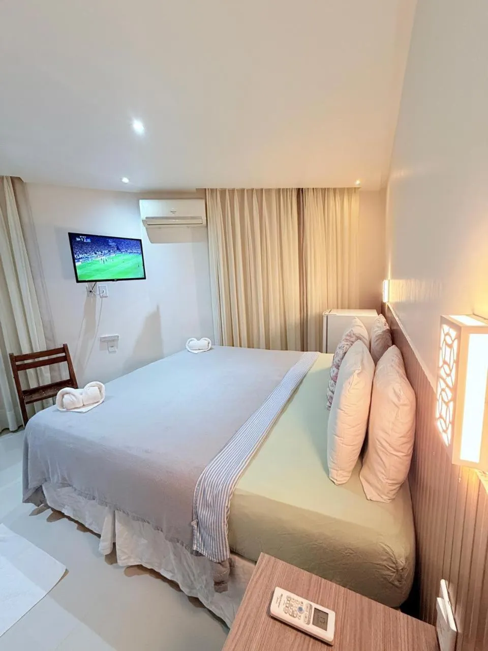 Bed in Vila do Morro Pousada