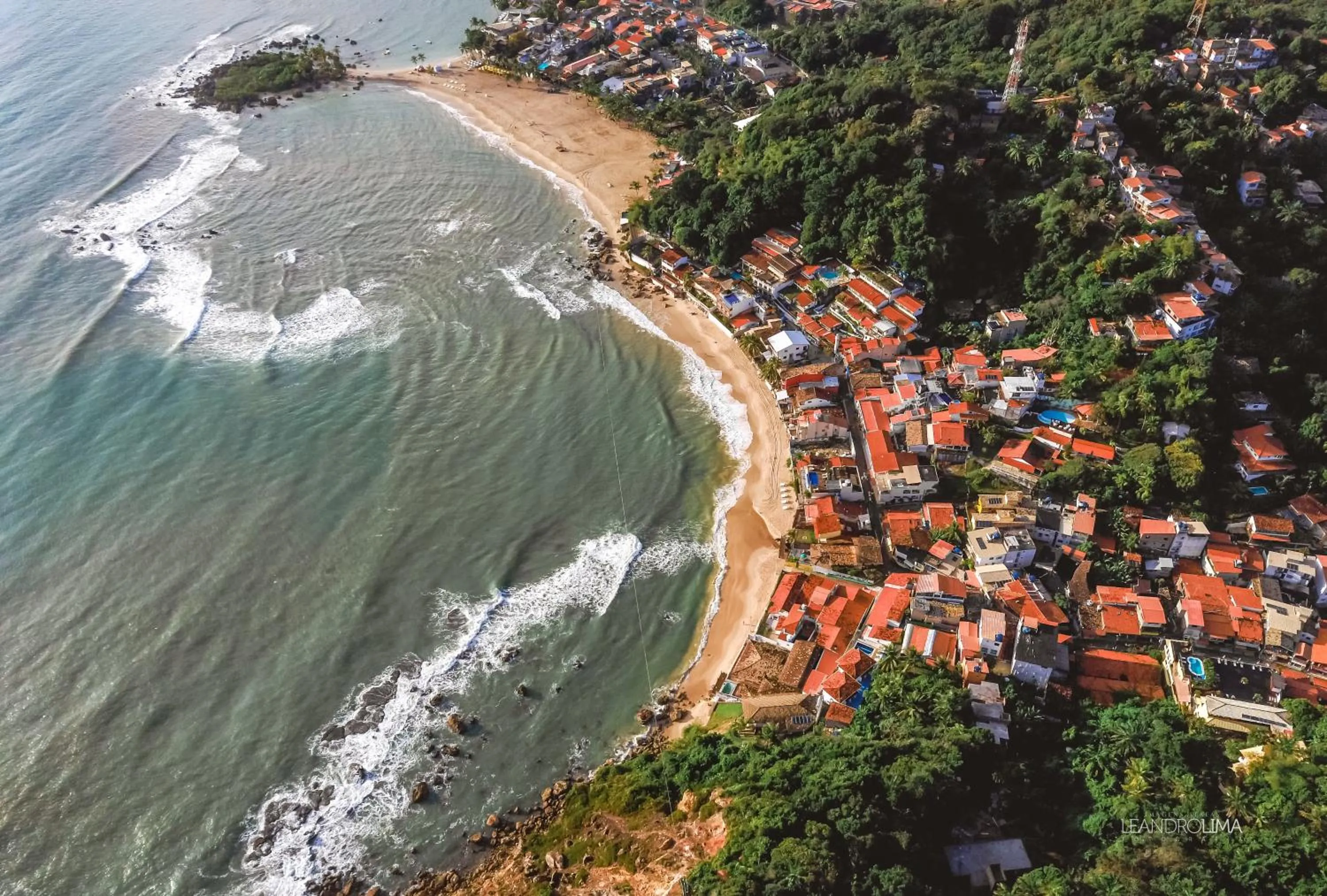 Bird's eye view in Vila do Morro Pousada