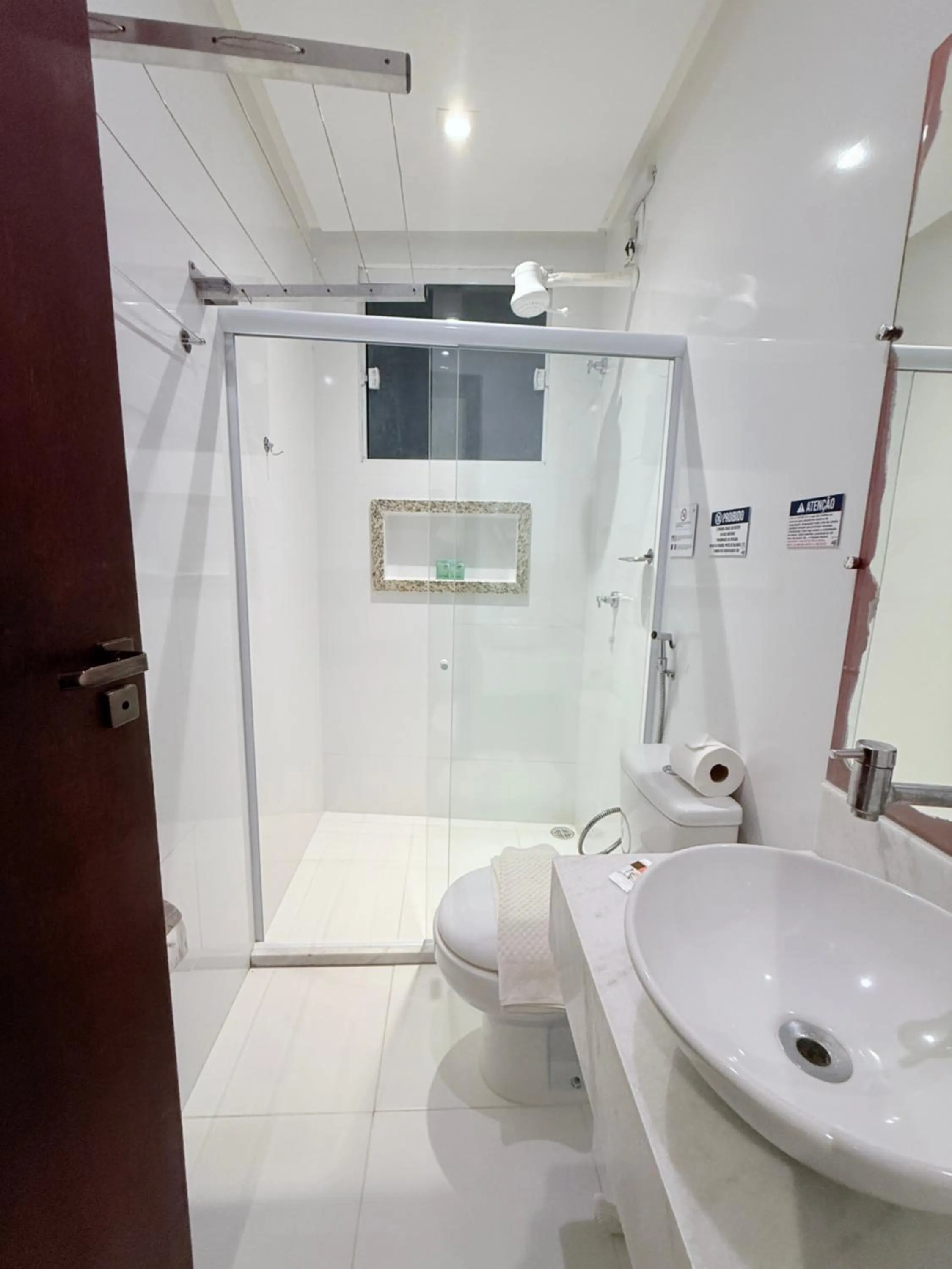 Bathroom in Vila do Morro Pousada