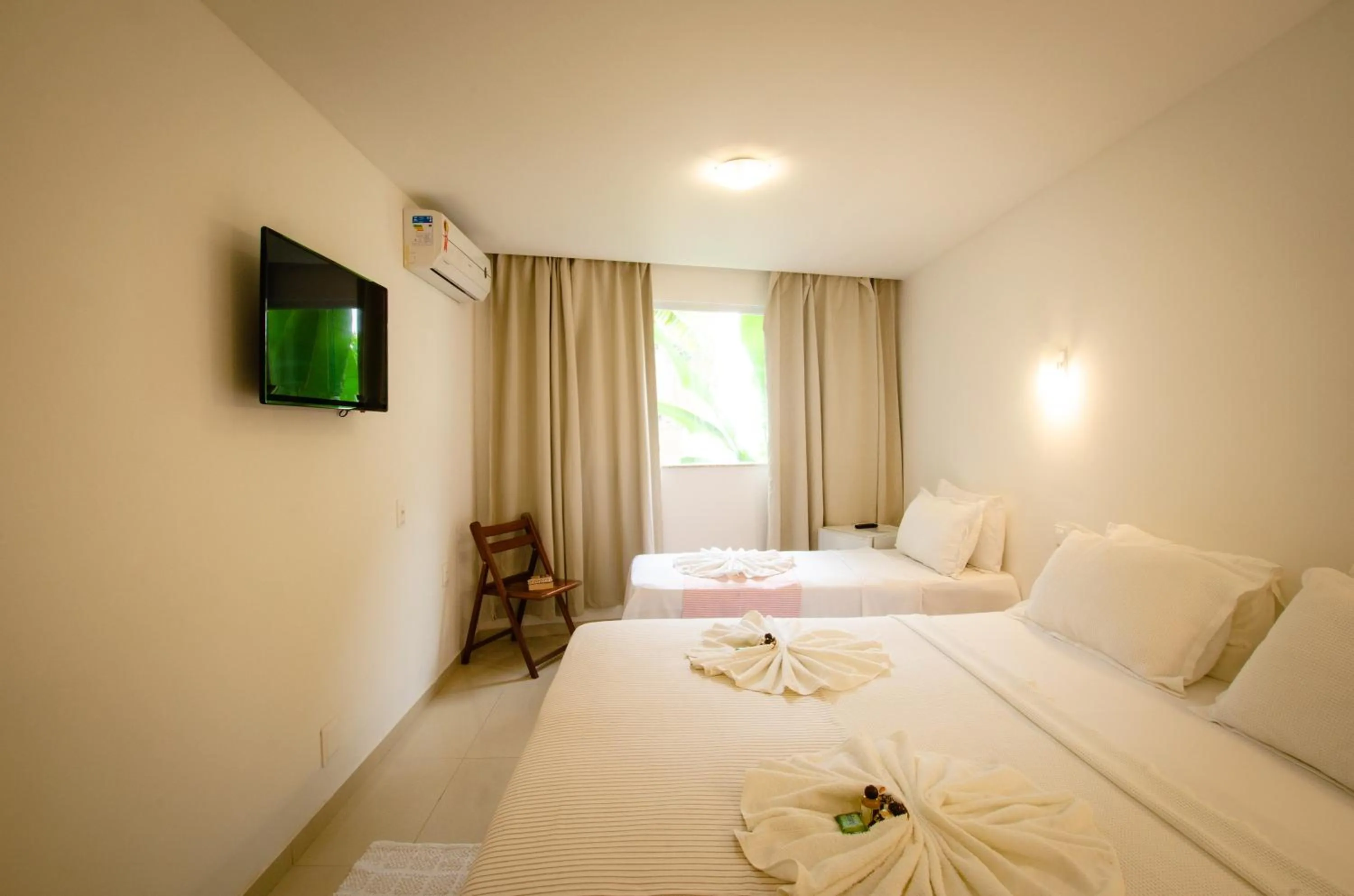 Bed in Vila do Morro Pousada