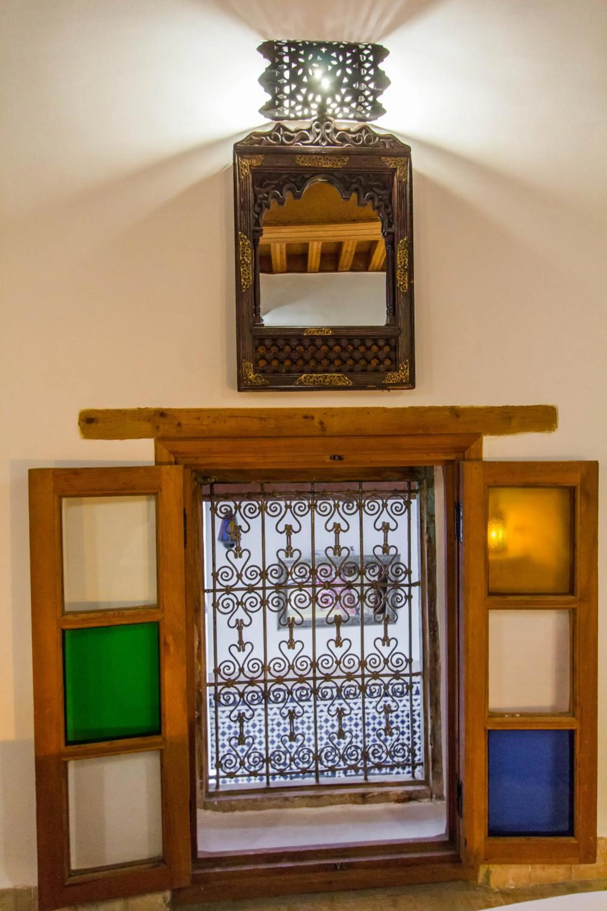 Decorative detail in Dar Bhija