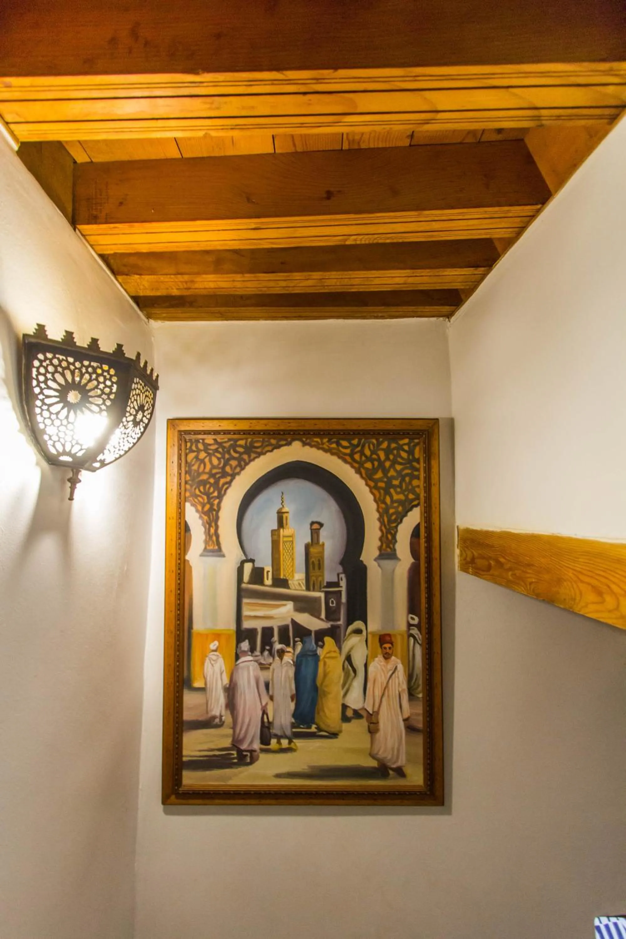 Decorative detail in Dar Bhija