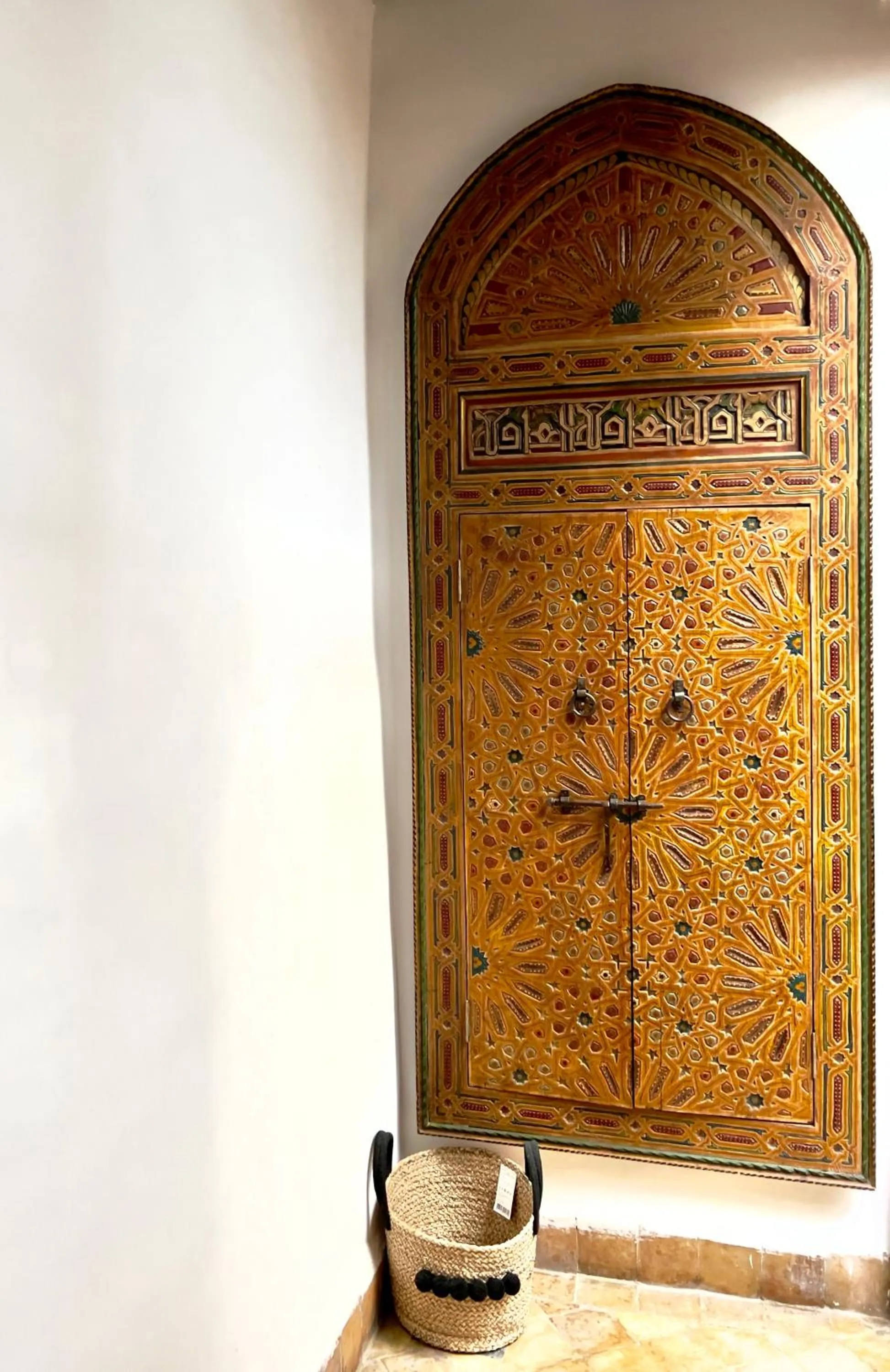 Decorative detail in Dar Bhija