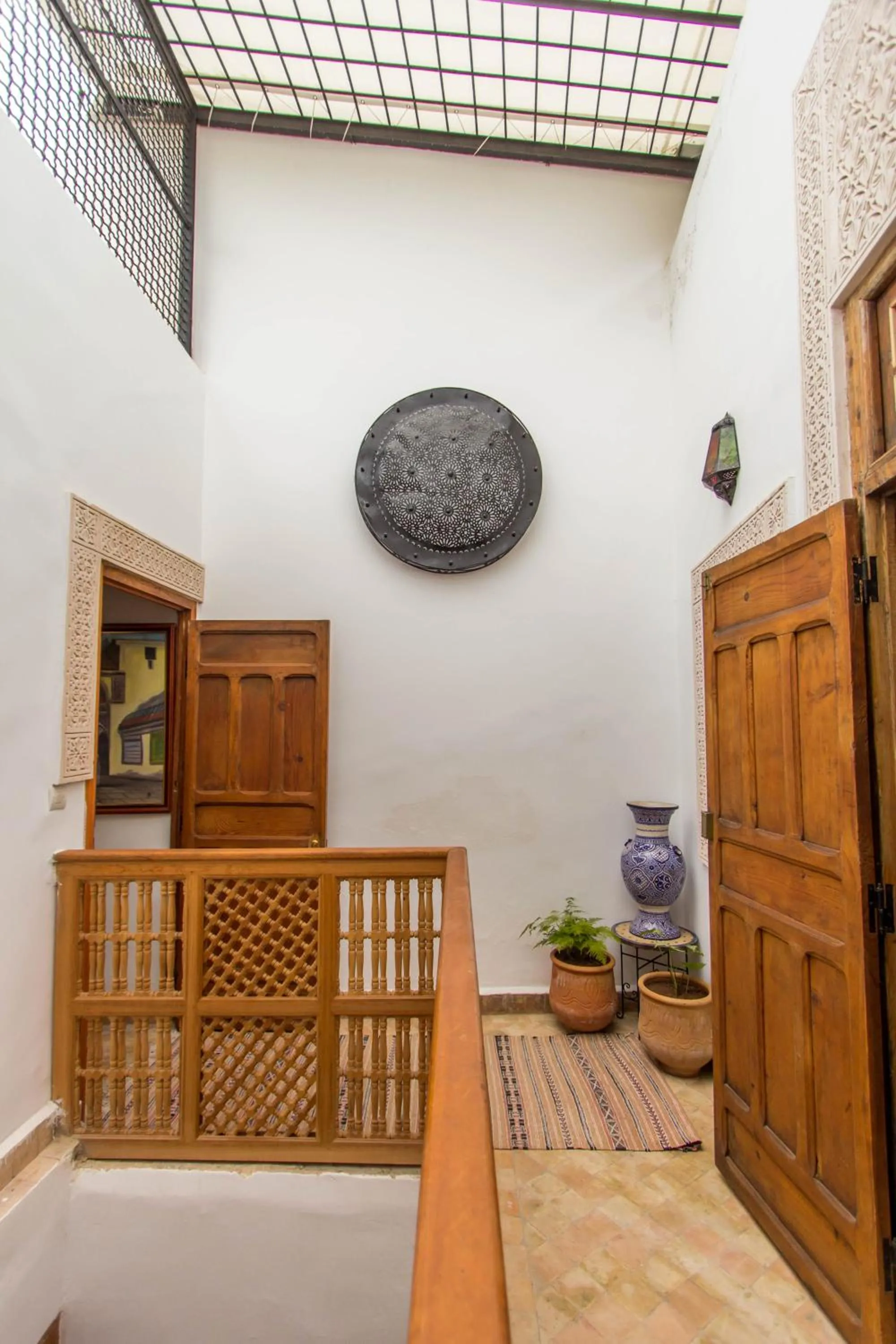 Decorative detail in Dar Bhija