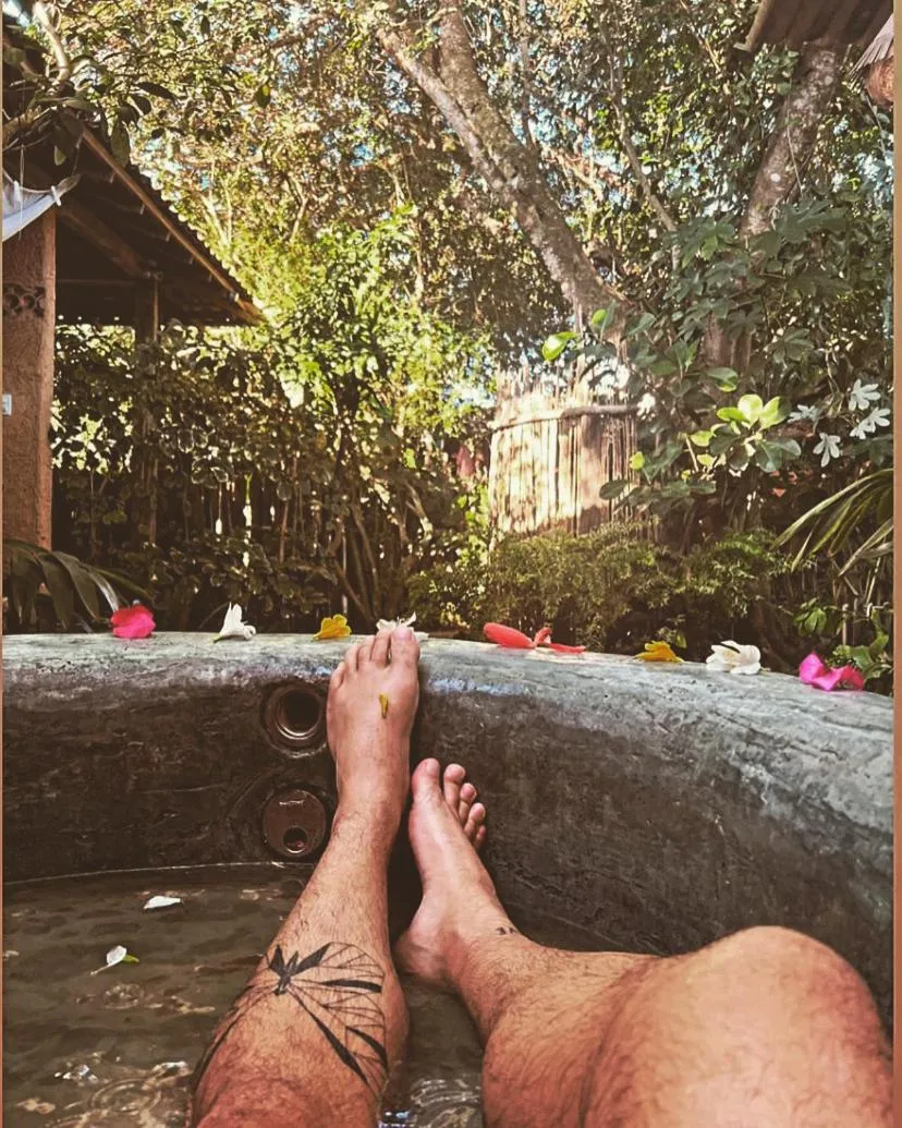 Hot Tub in Pousada Spa Oasis