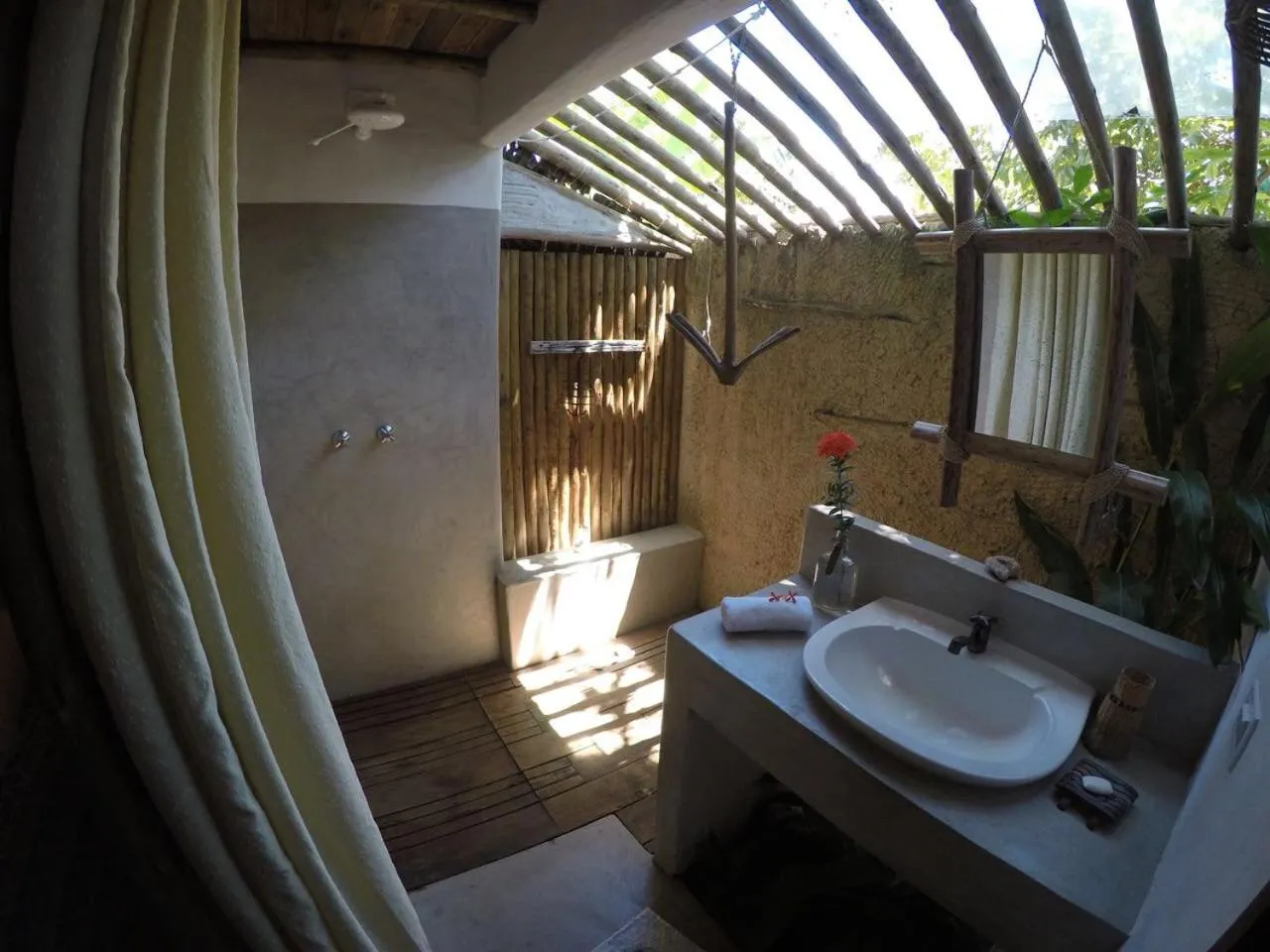 Bathroom in Pousada Spa Oasis