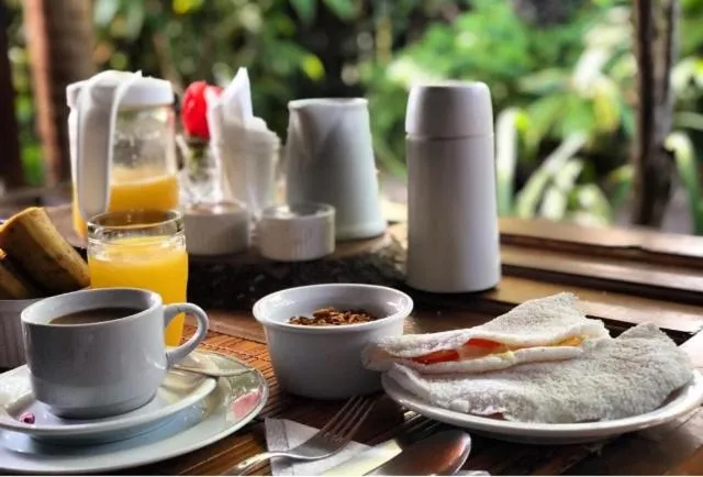 Food and drinks in Pousada Spa Oasis