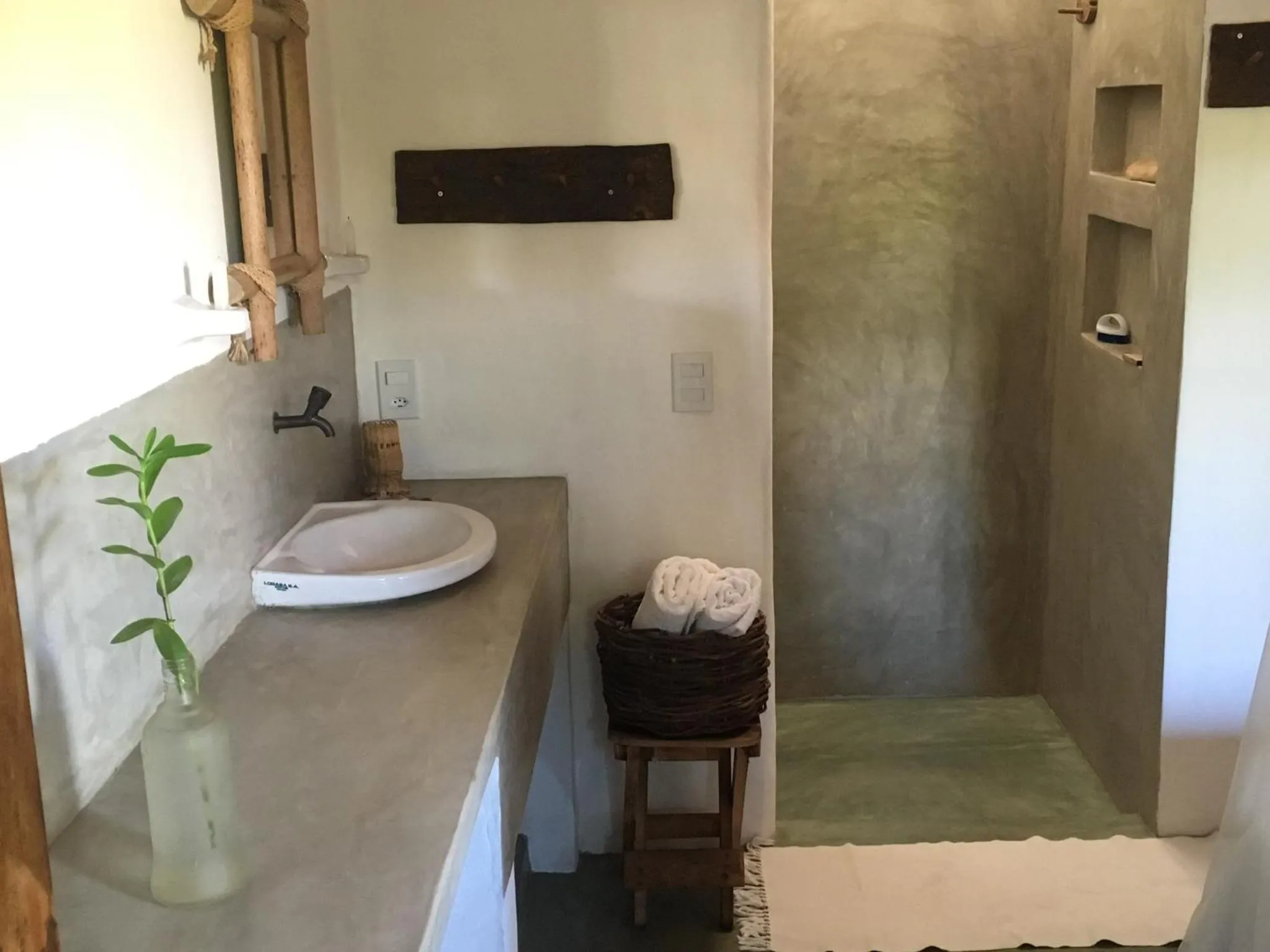 Bathroom in Pousada Spa Oasis