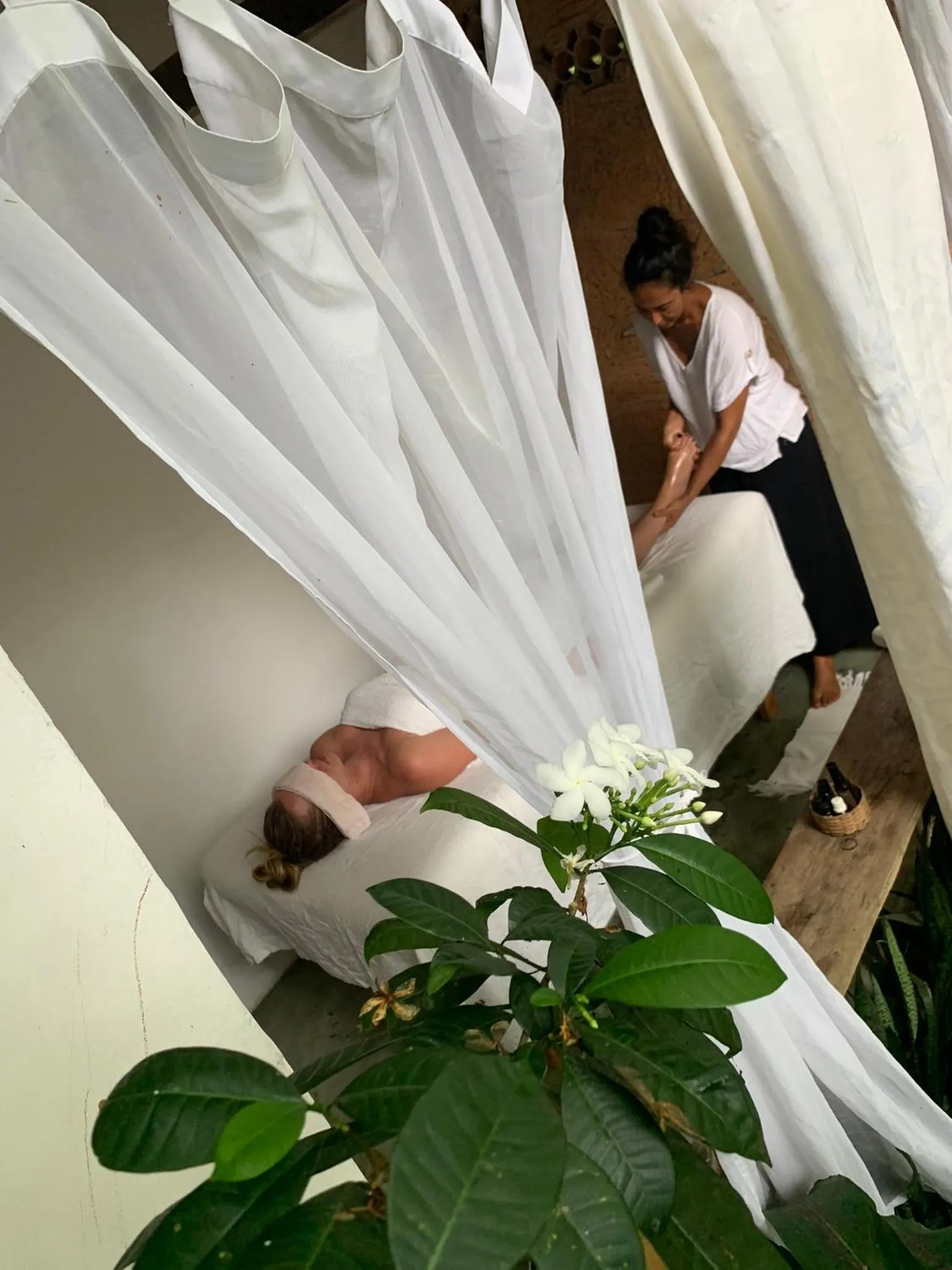 Massage in Pousada Spa Oasis
