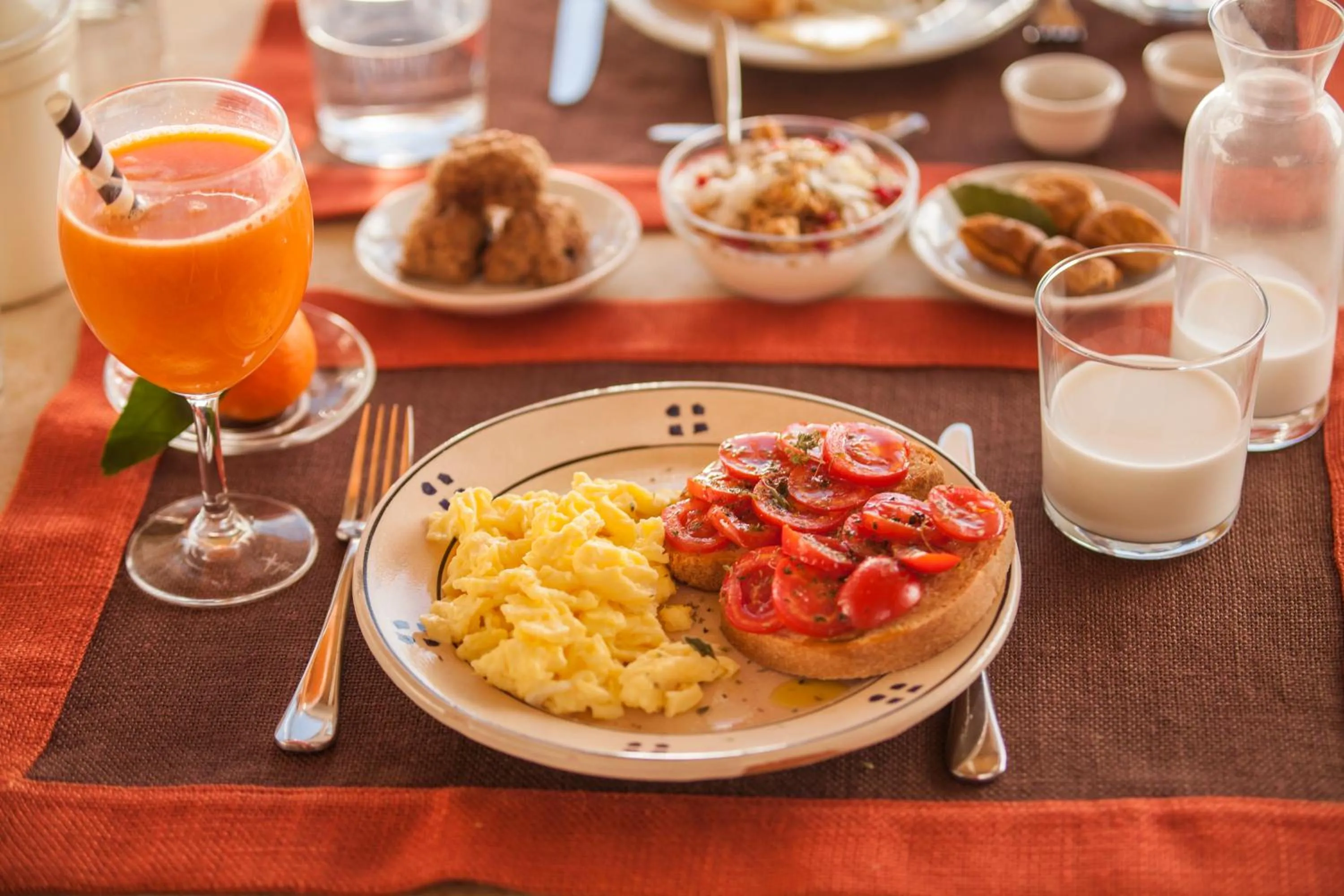 Food close-up in Regina di Ulivi
