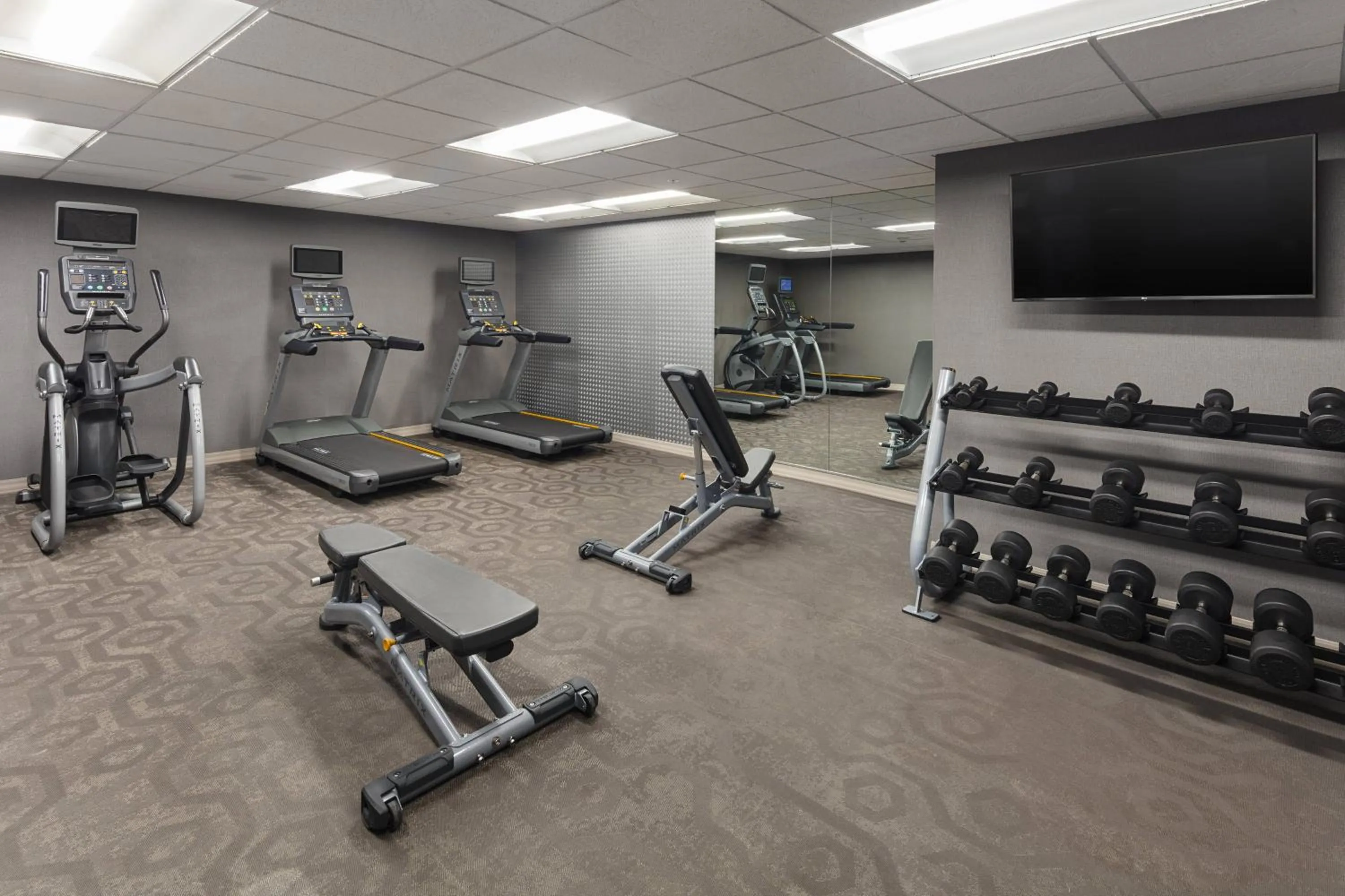 Fitness centre/facilities in Fairfield Inn & Suites by Marriott Ocean City