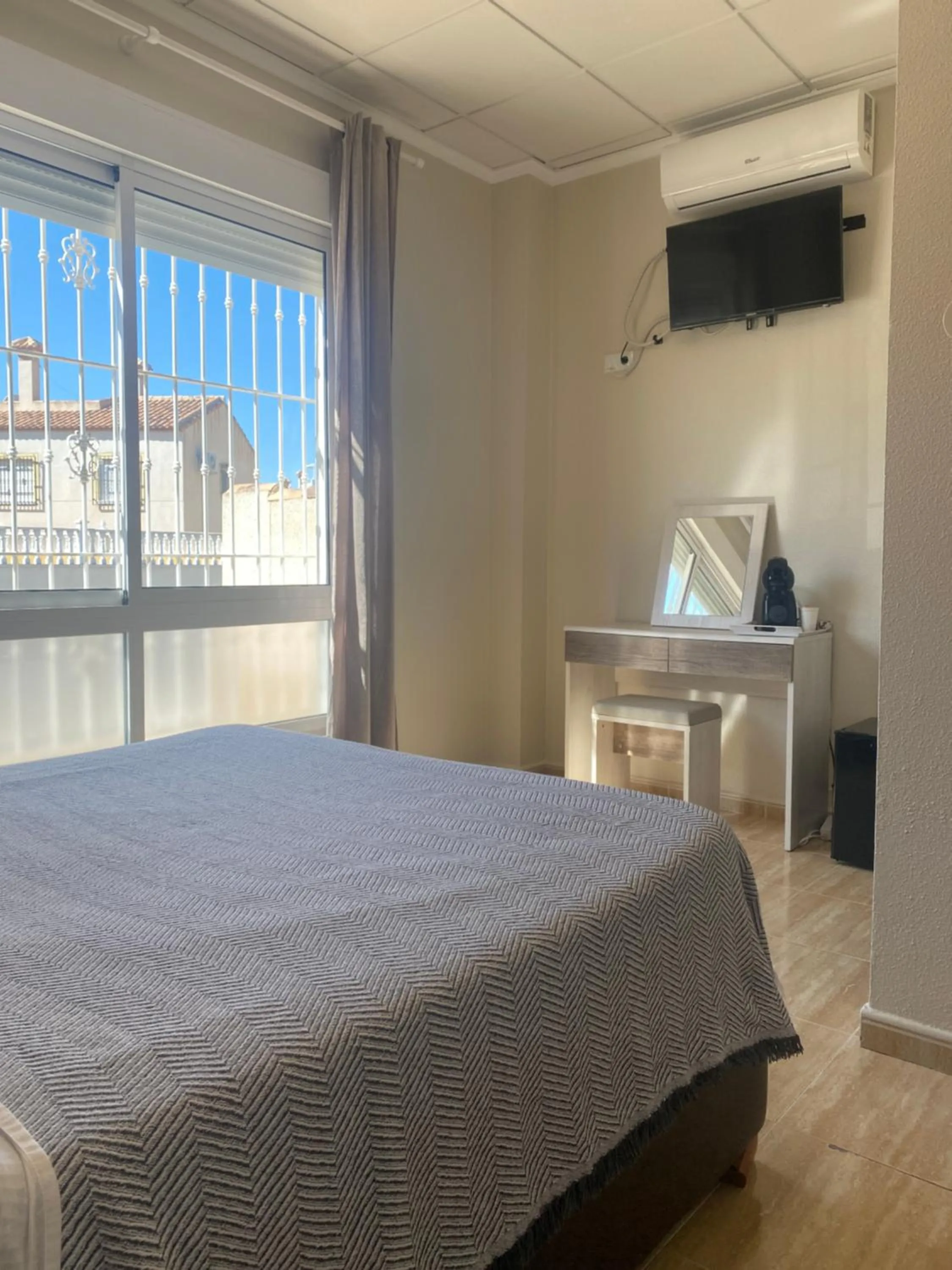 Bed in Hotel La Oficina