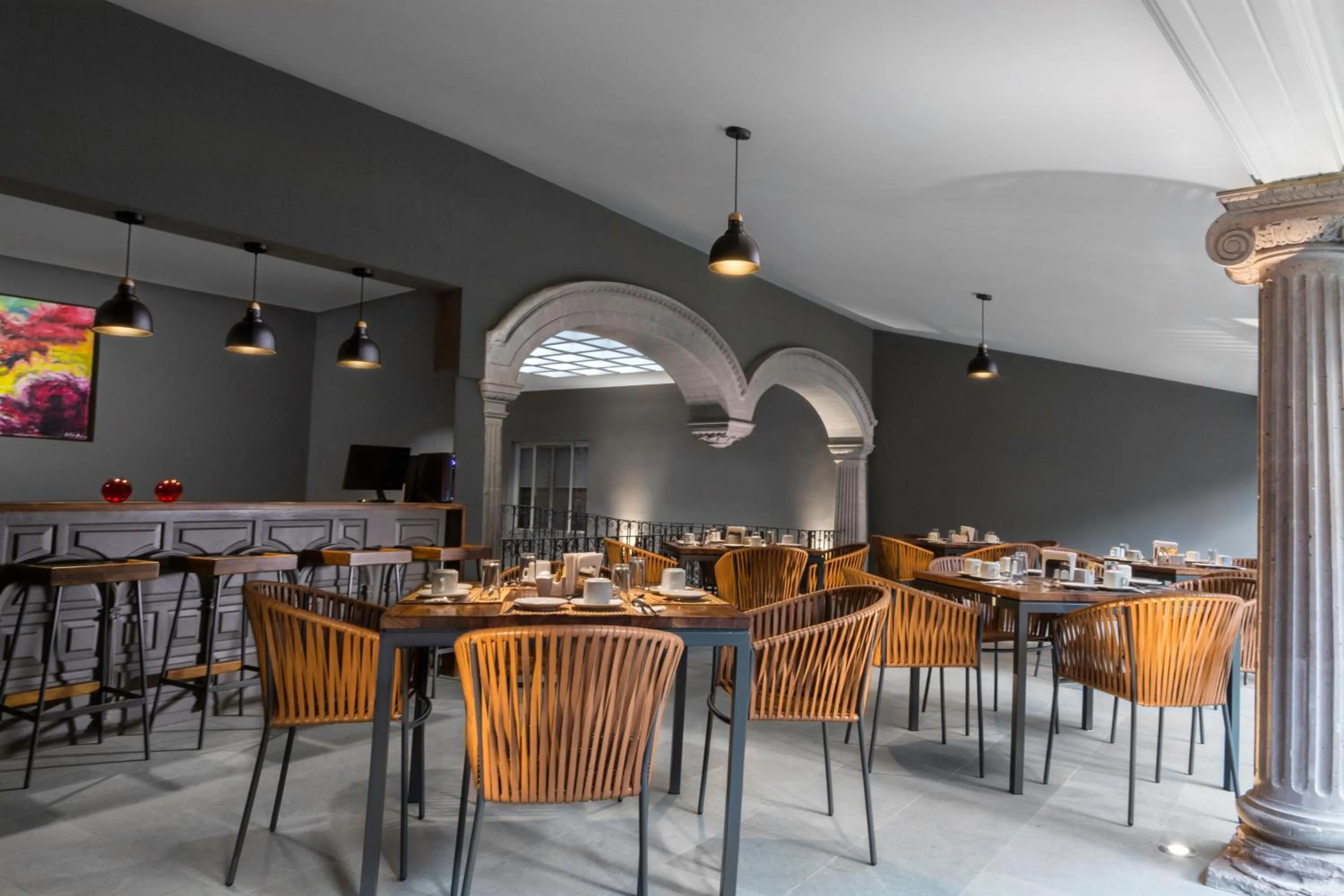 Restaurant/places to eat in Hotel Boutique Abad