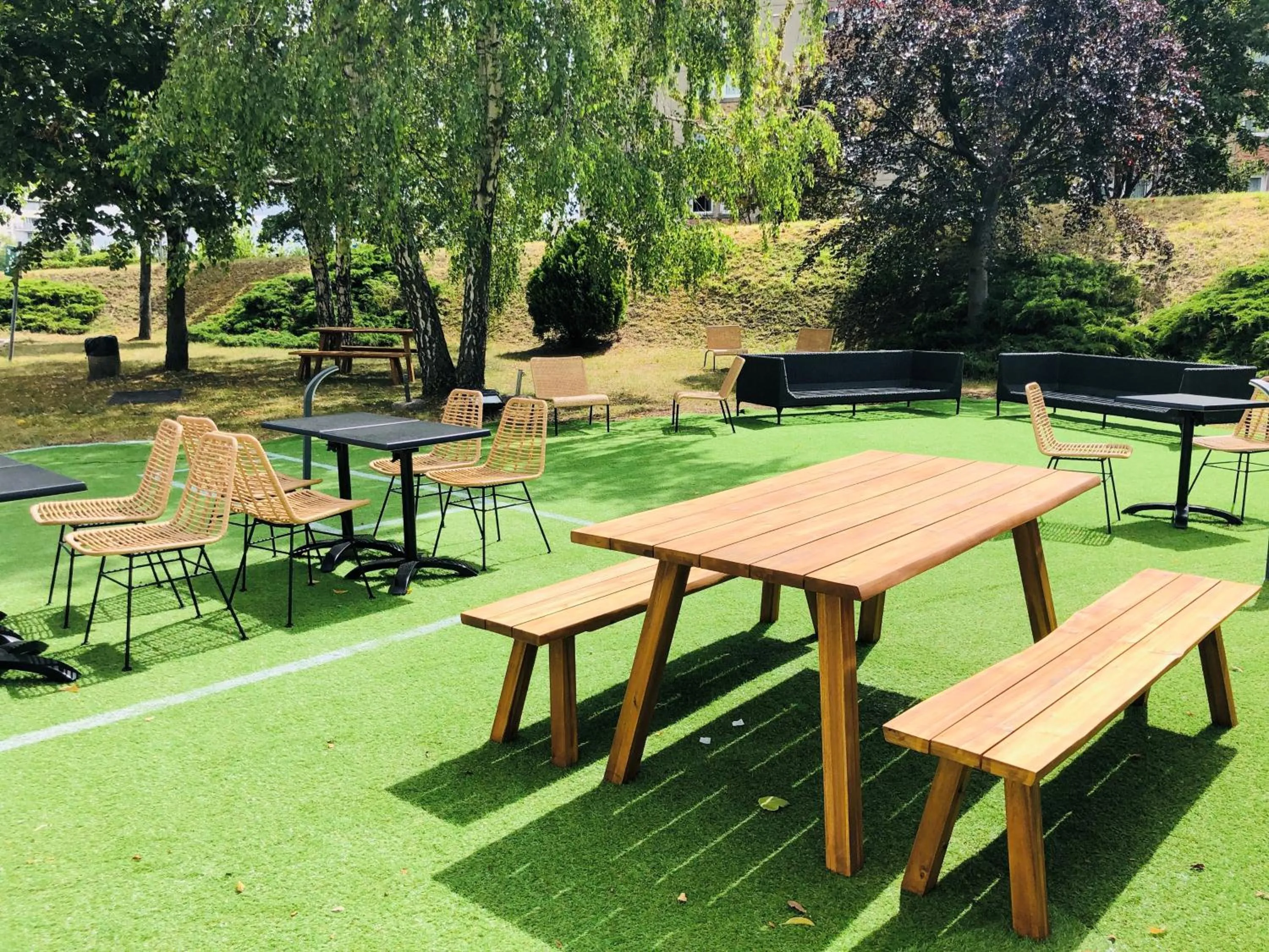 Garden in Ibis Styles Bobigny Centre Préfecture