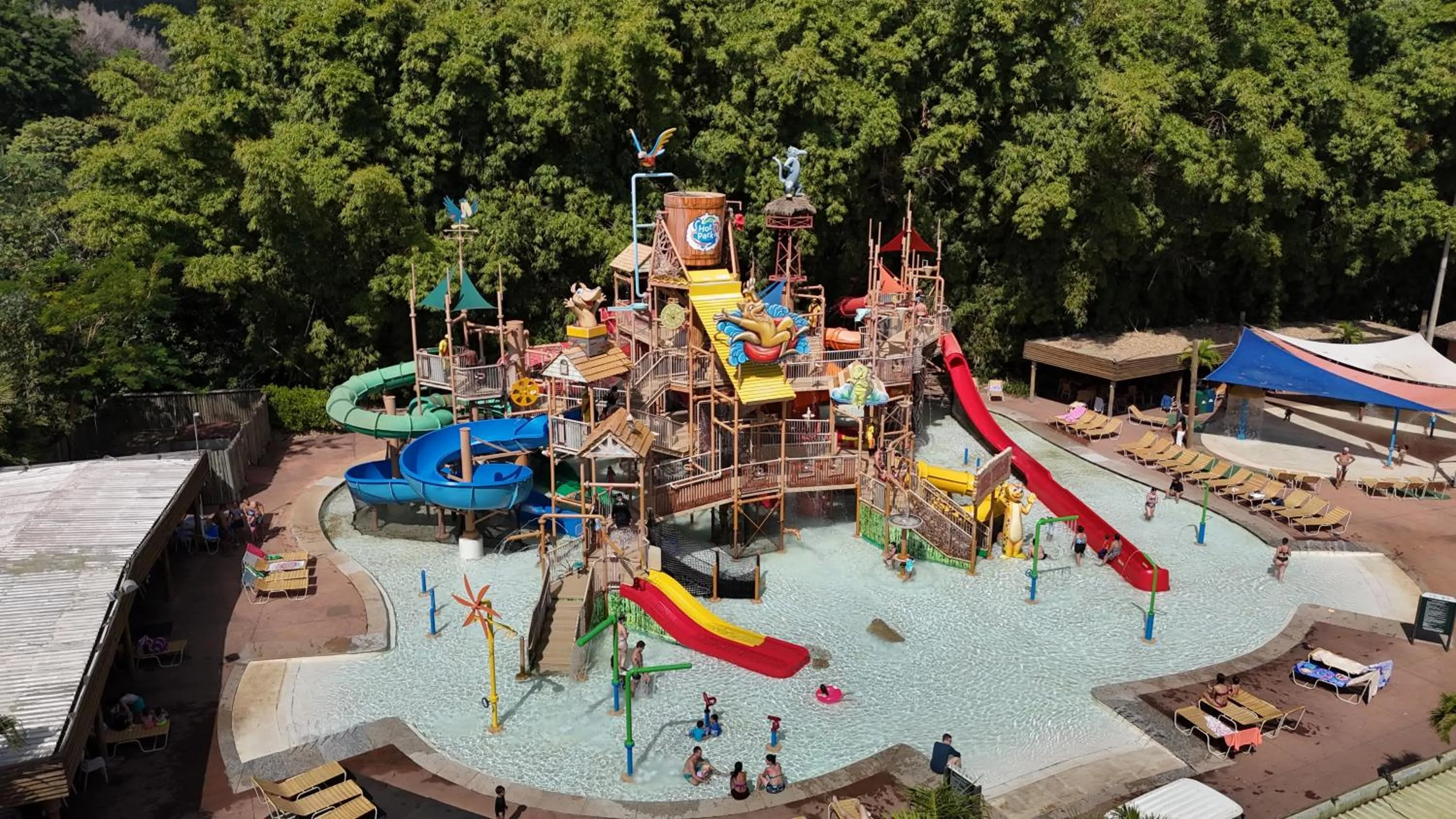 Children play ground in Rio Quente Cristal Resorts