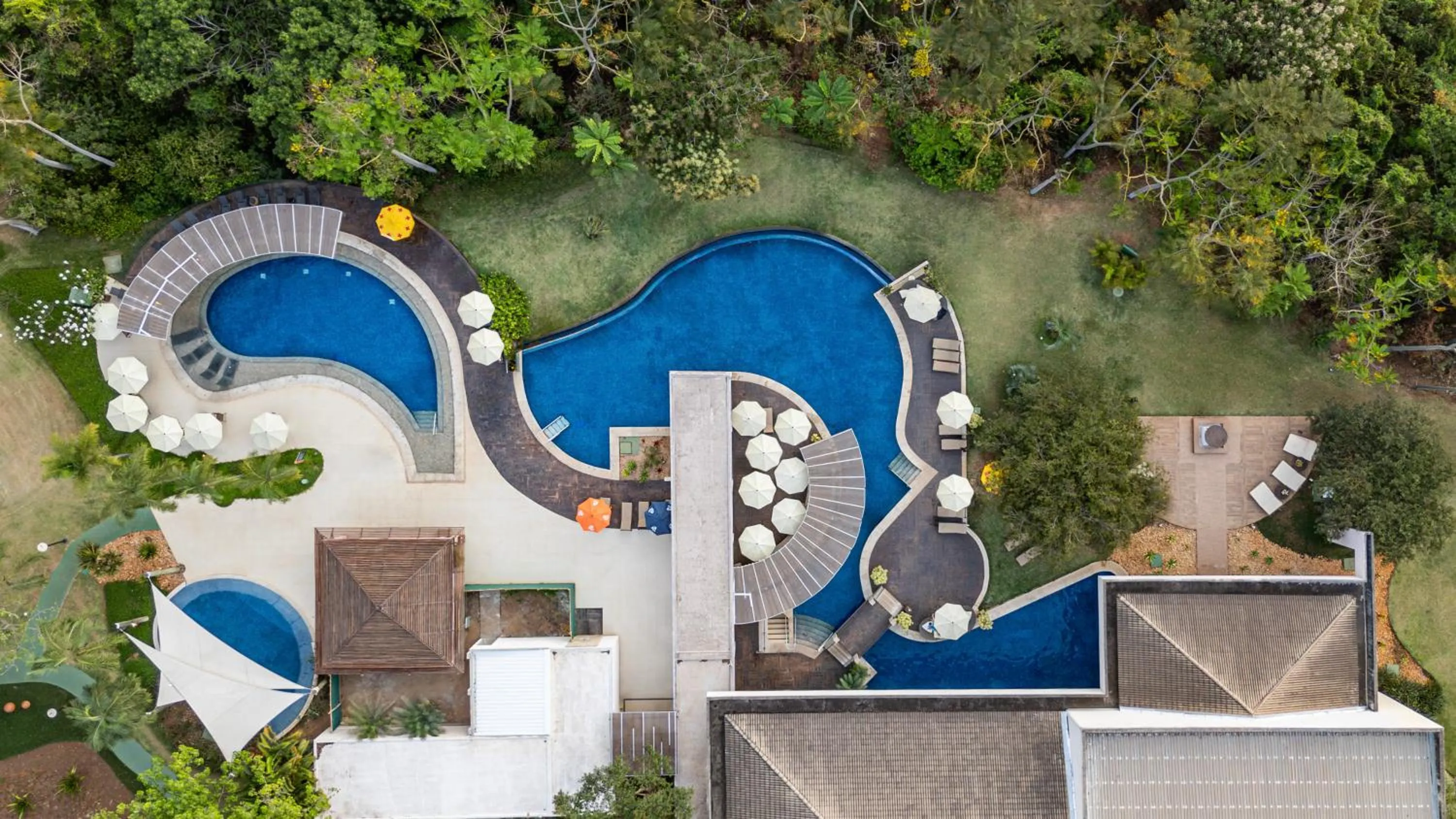 Bird's eye view in Rio Quente Cristal Resorts