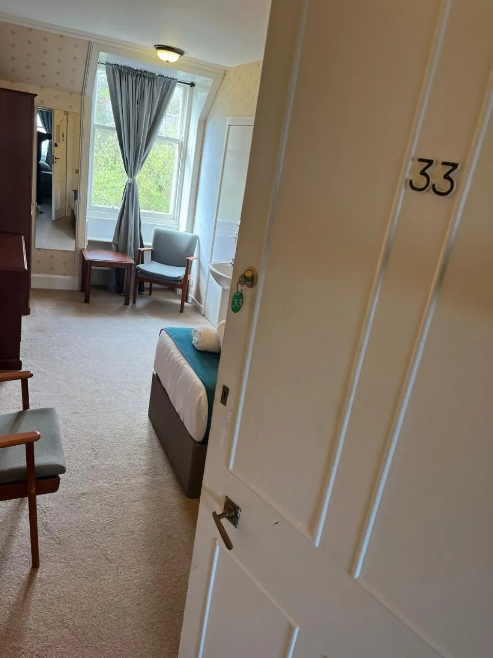 Bed in The Stromness Hotel